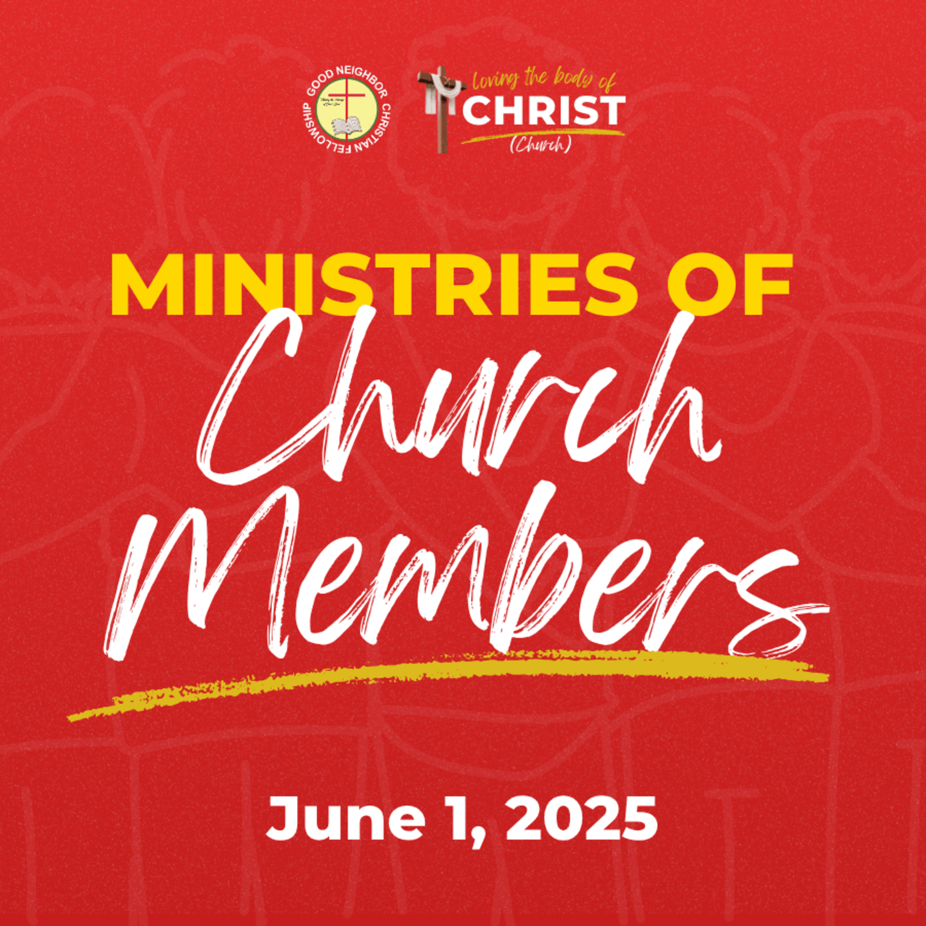 Ministries Of Church Members | Rev. Ted M. Ribo, DMin.