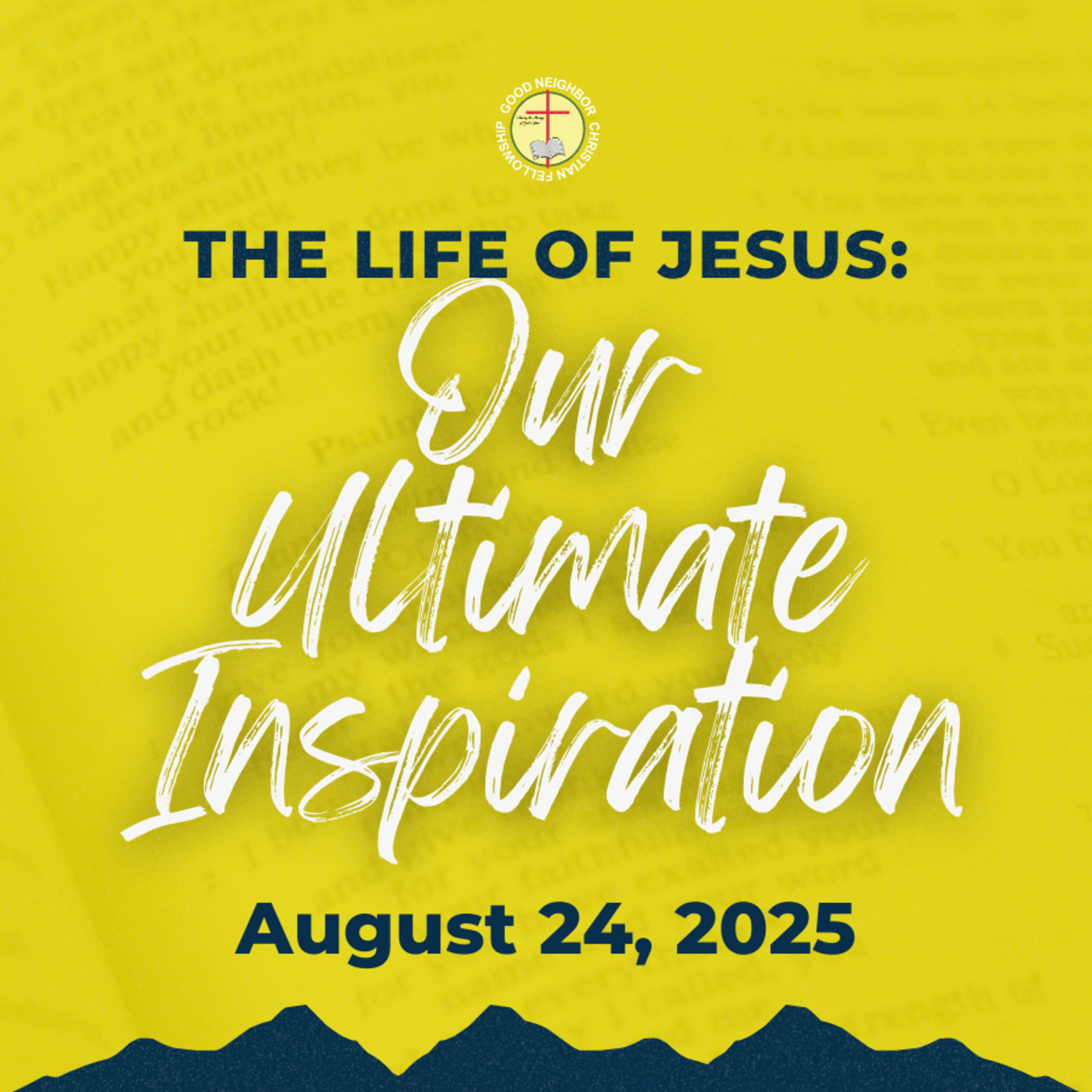 The Life Of Jesus: Our Ultimate Inspiration | Atty. Jury Immanuel Ison
