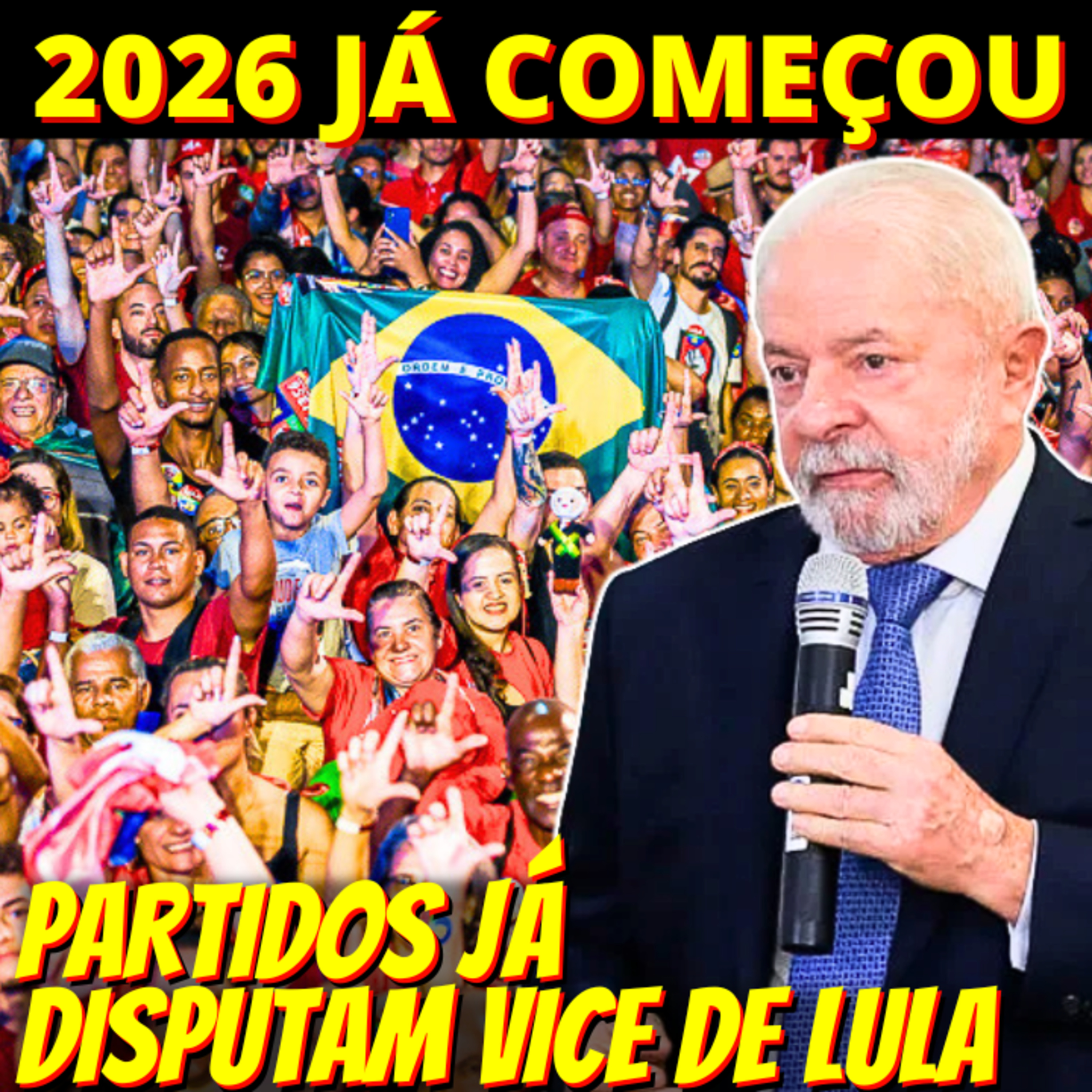 De olho em 2026, partidos de direita aliados de Lula já disputam vice episode artwork