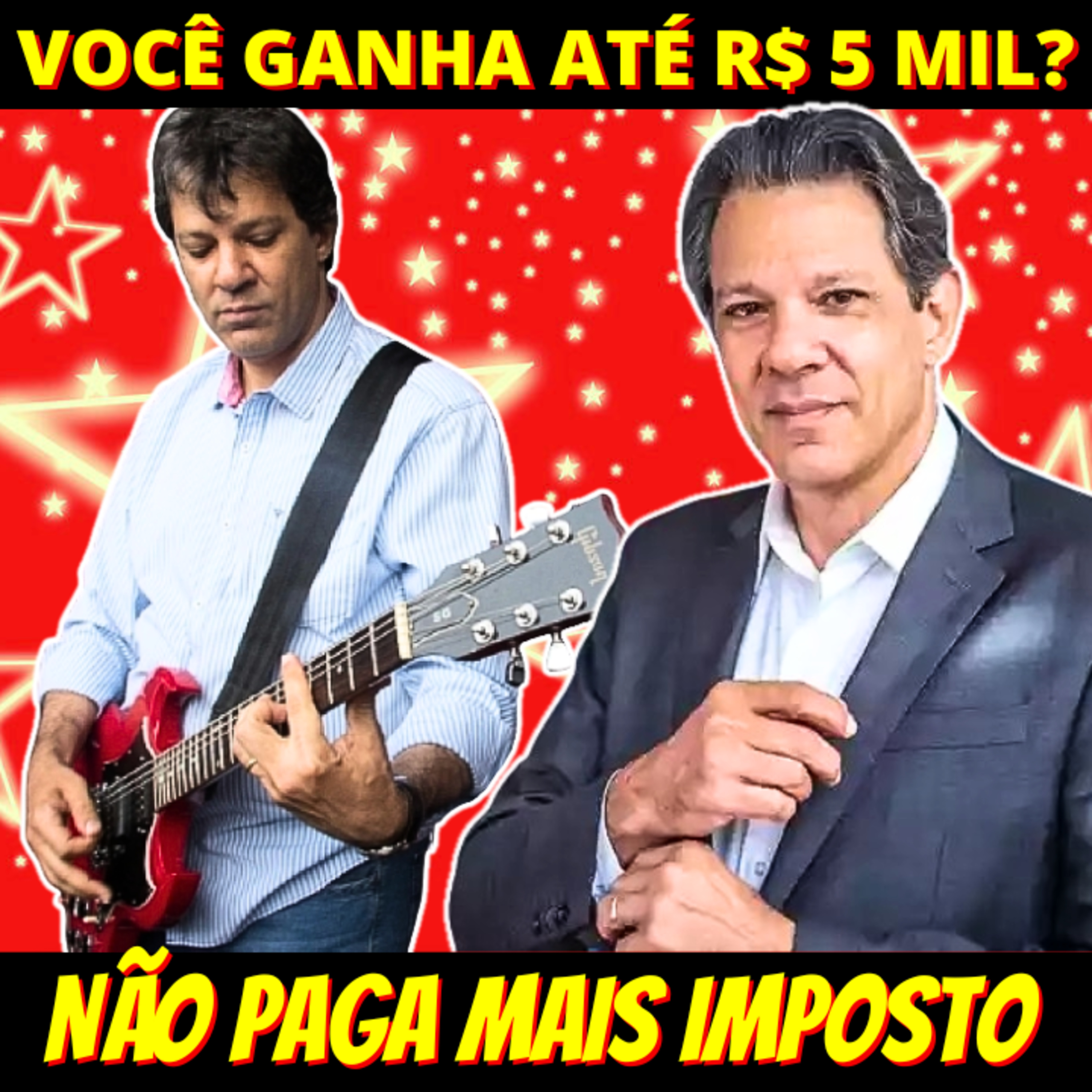 Haddad vai à TV hoje e anuncia isenção de IR para quem ganha até R$ 5.000 episode artwork