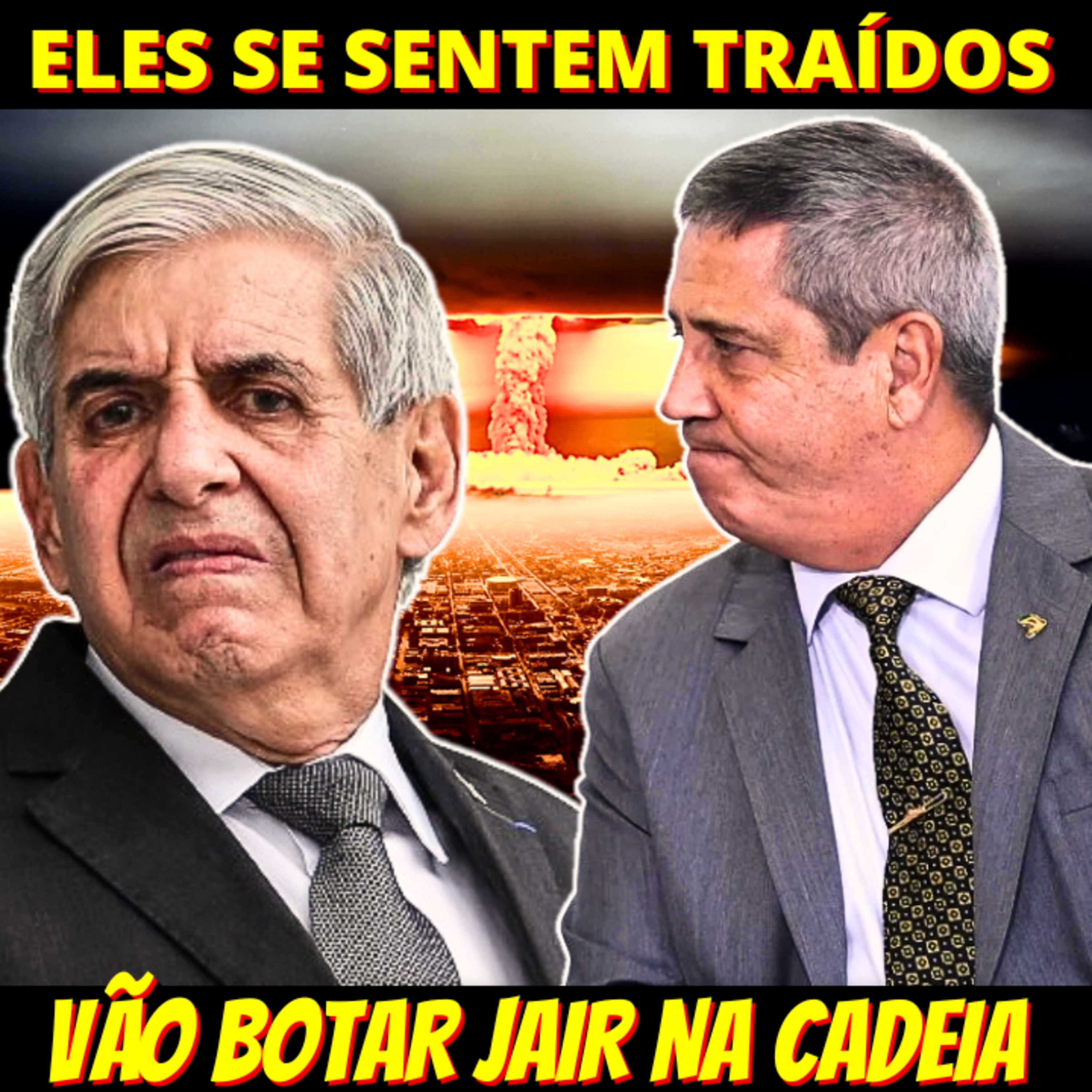 NÃO VÃO ACEITAR - Bolsonaro joga culpa nas costas de Braga Netto e General Heleno episode artwork