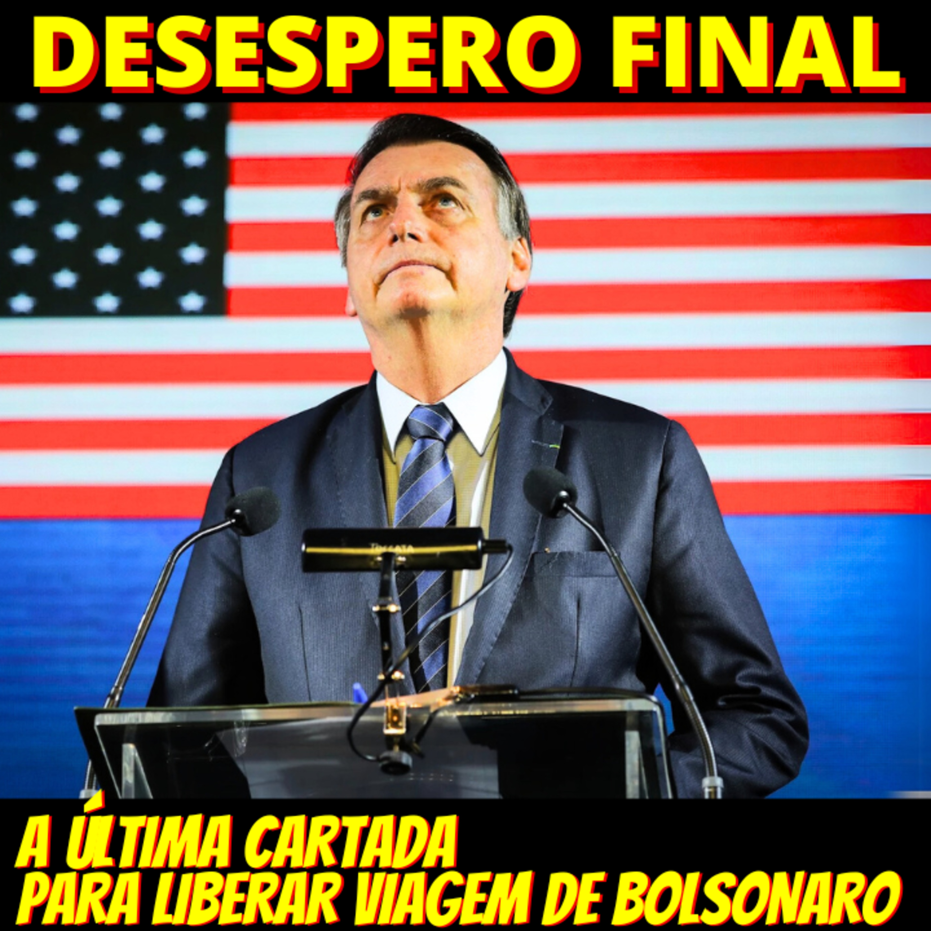 Bolsonaristas tentam tática desesperada para liberar Bolsonaro para ir à posse de Trump episode artwork