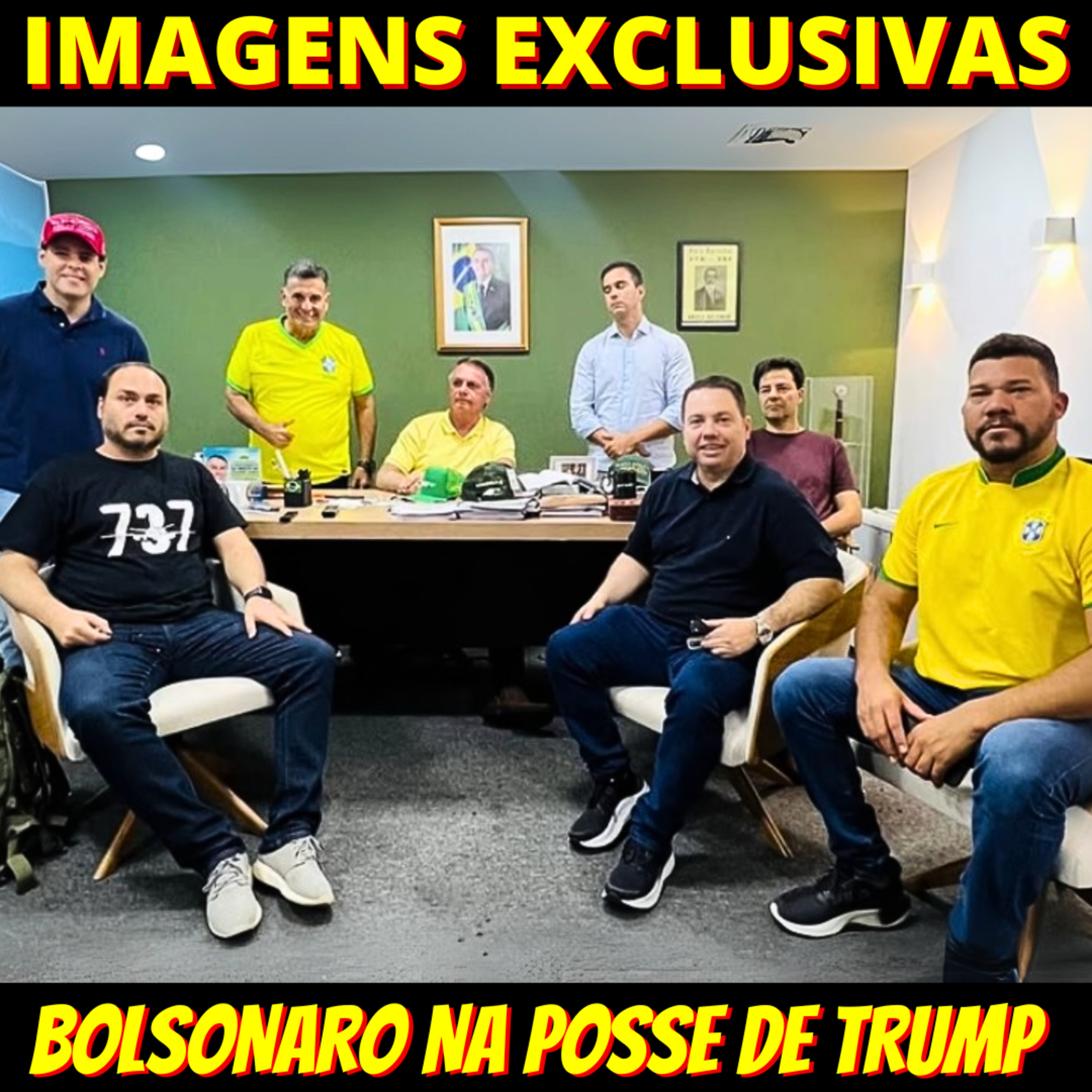 Bolsonaro vê posse de Trump na sede do PL com Carlos e relator do PL da Anistia episode artwork
