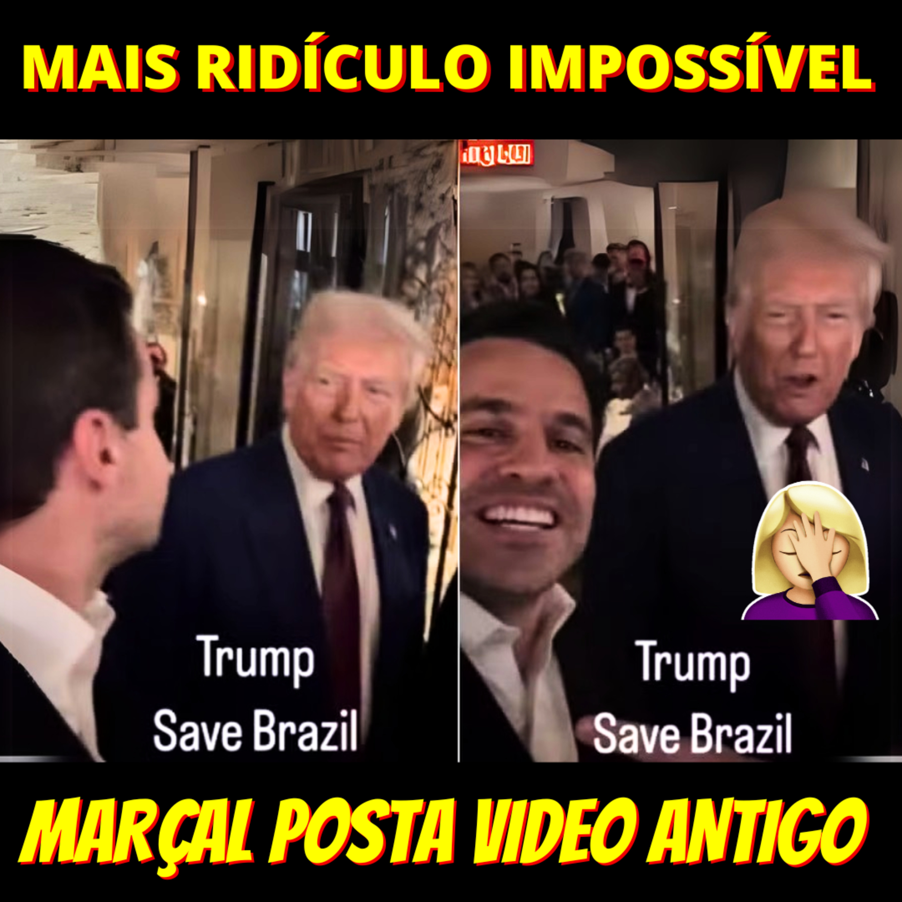 Mais um barrado: Marçal não encontra Trump, mas posta vídeo antigo episode artwork