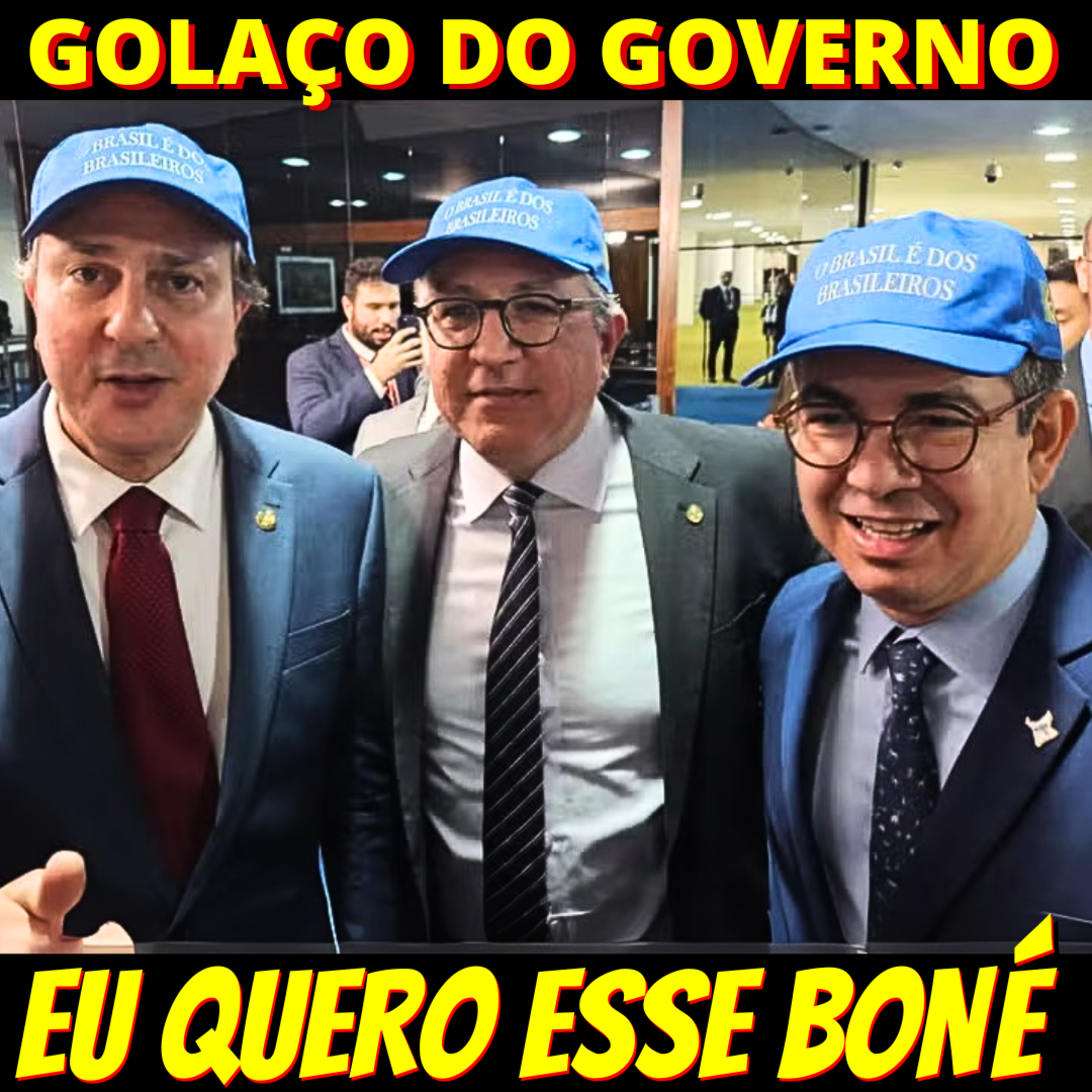 'O Brasil é dos brasileiros': frase de Sidônio estampa boné de Padilha e Randolfe episode artwork
