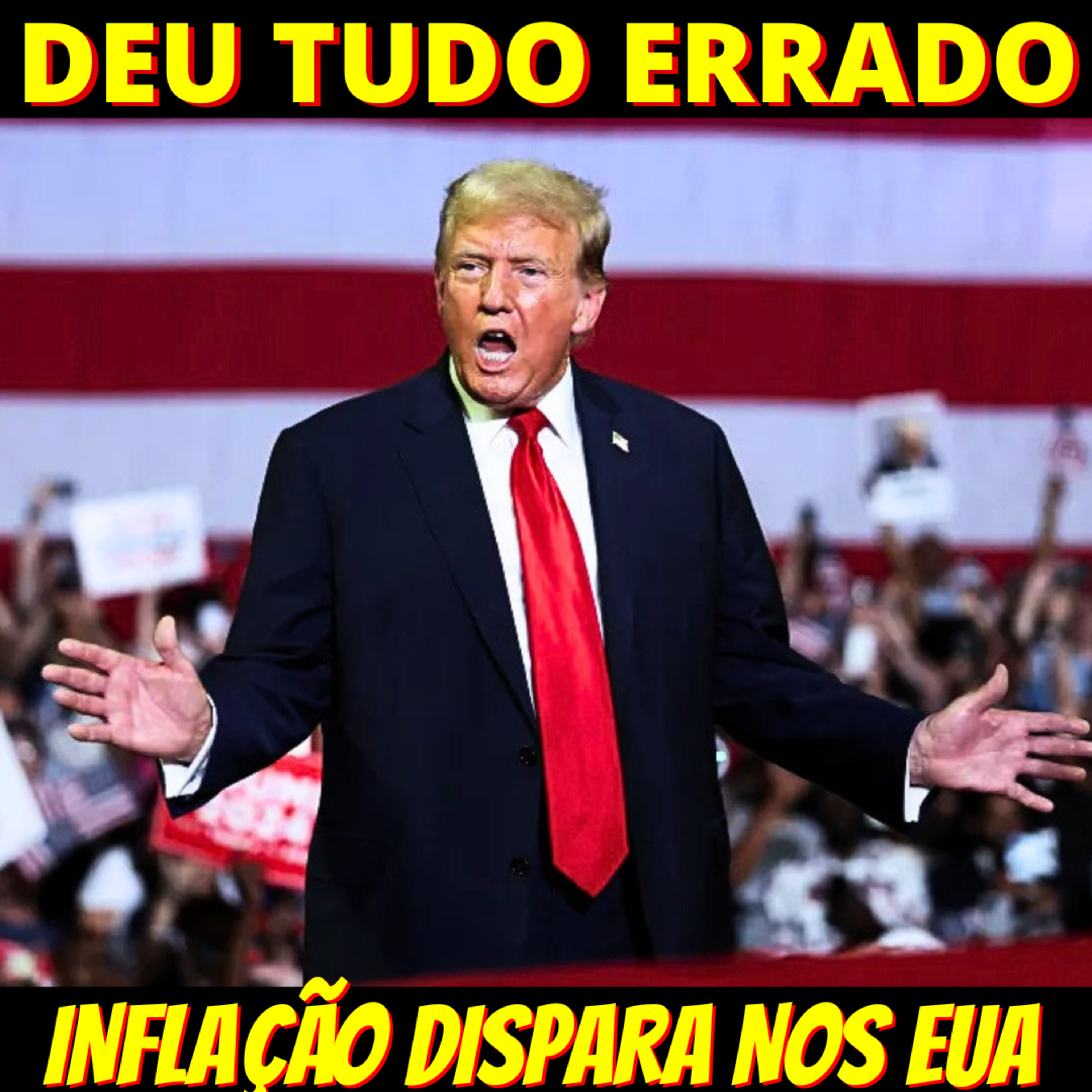 EU RUIM - Inflação dispara nos EUA e amplia pressão contra protecionismo de Trump episode artwork