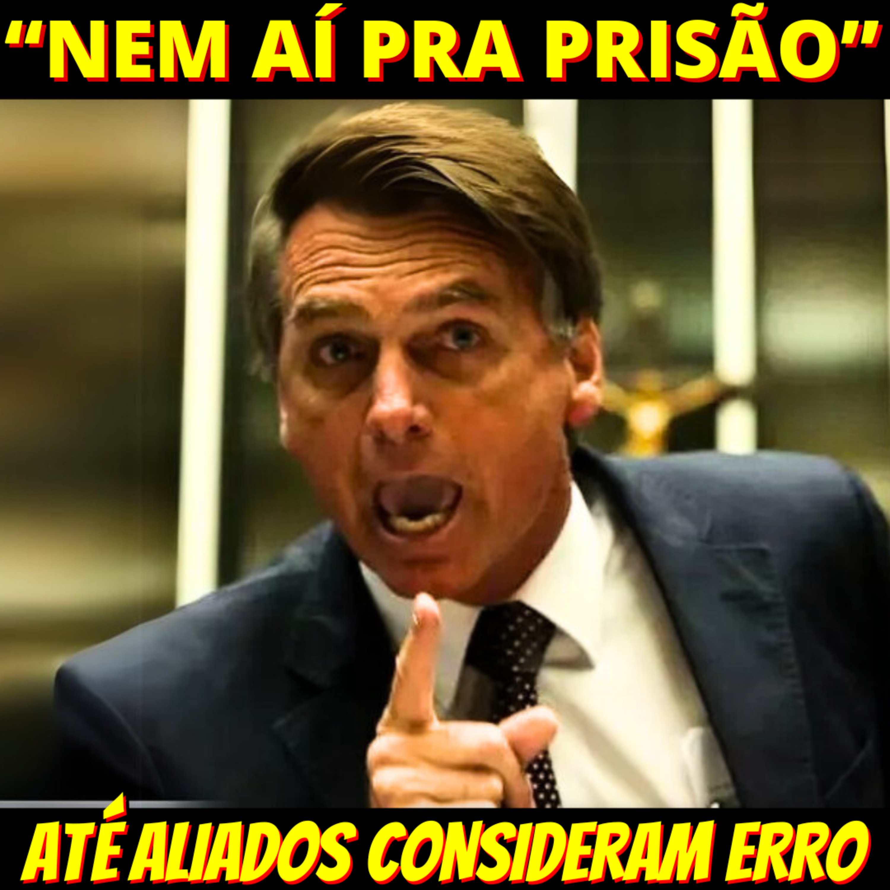 Entorno de Bolsonaro vê erro em fala de que “andou para prisão” episode artwork