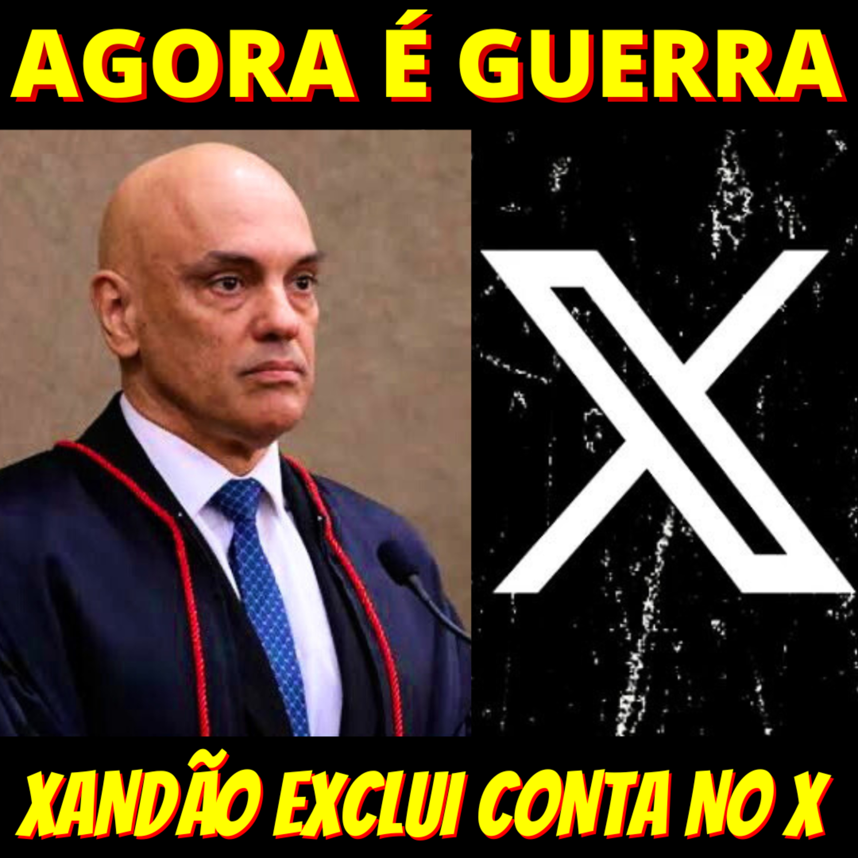 GUERRA - Alexandre de Moraes desativa conta na rede social X episode artwork