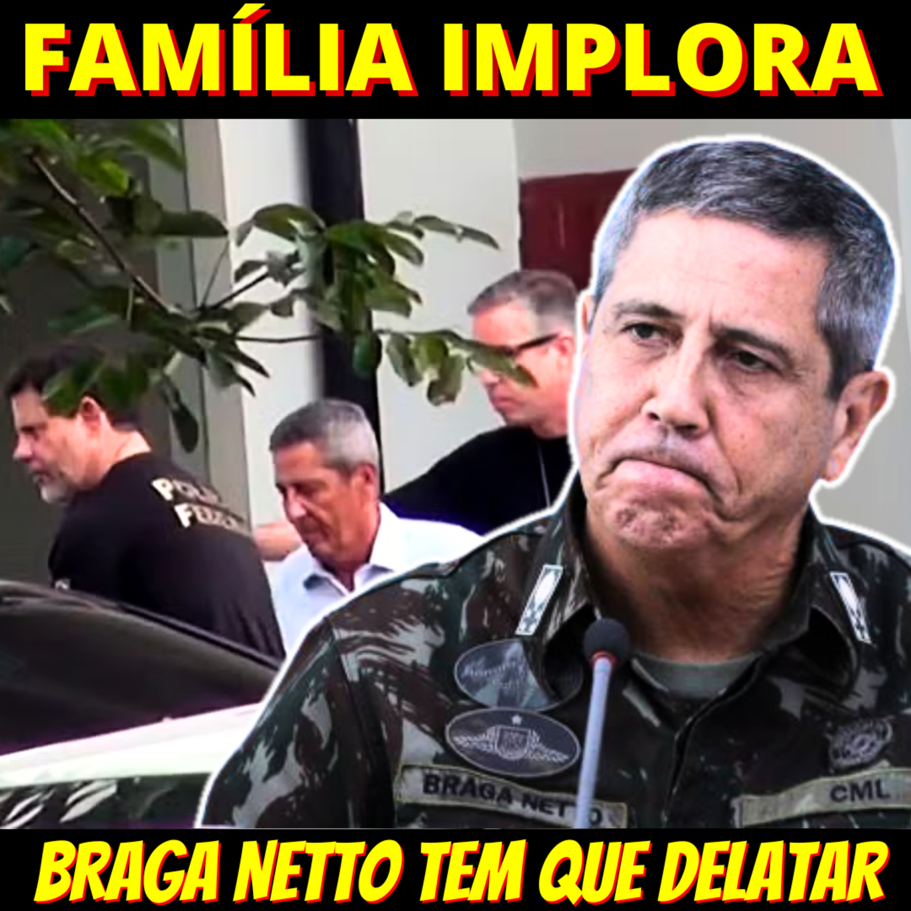A mágoa da família de Braga Netto com a cúpula do Exército desde o 8 de janeiro episode artwork