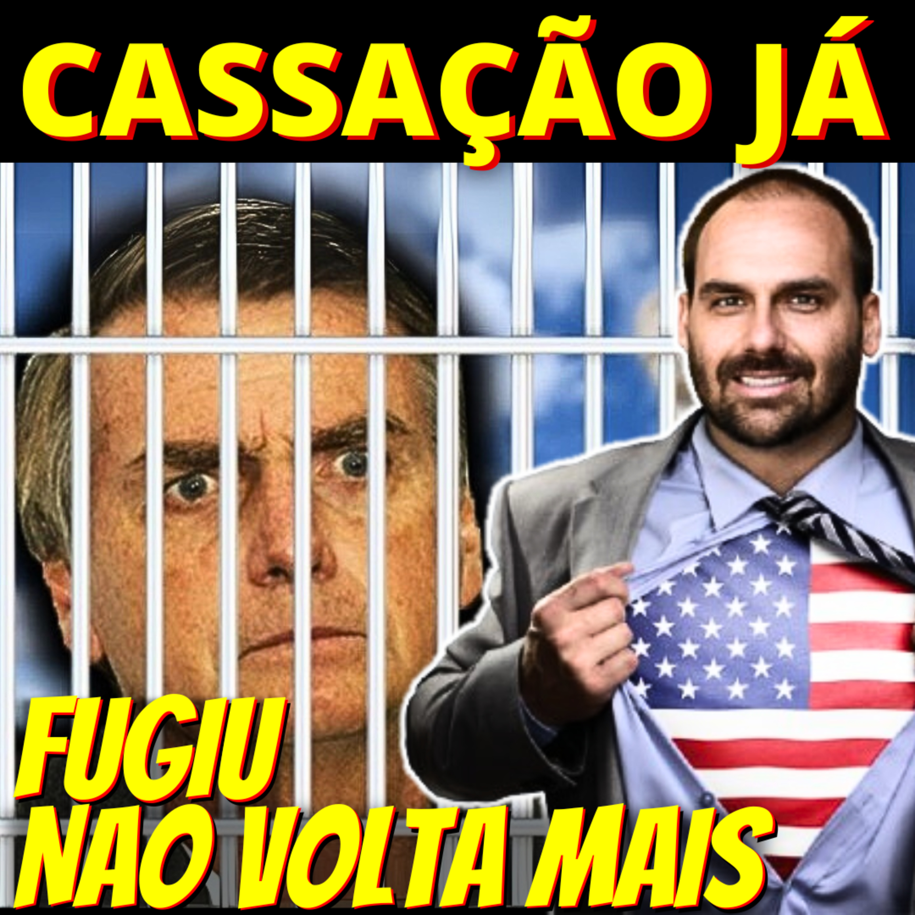 FUGIU - Eduardo Bolsonaro se licencia do mandato de deputado federal e fica nos EUA episode artwork