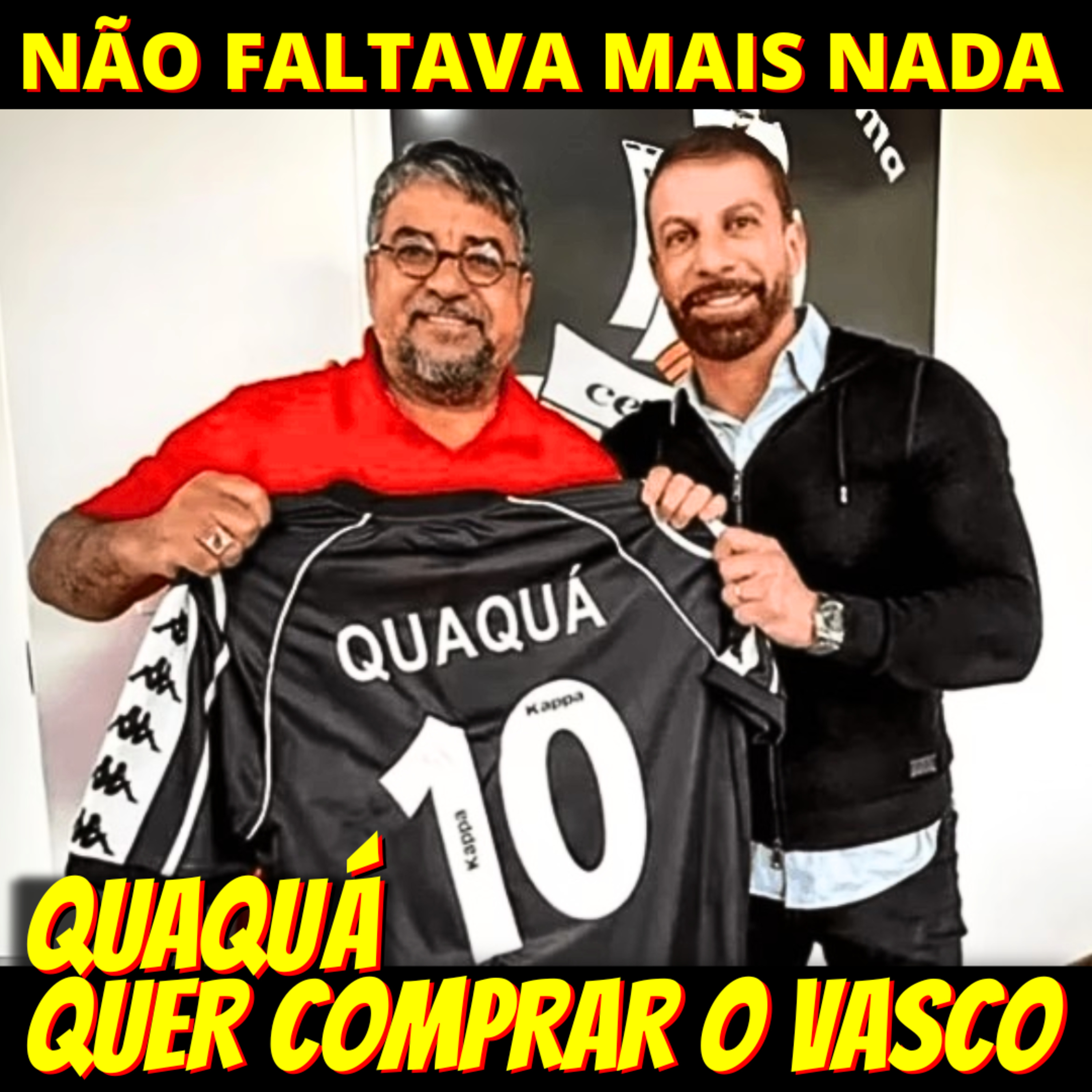 Prefeito de Maricá, Quaquá quer usar dinheiro do município para comprar o Vasco episode artwork