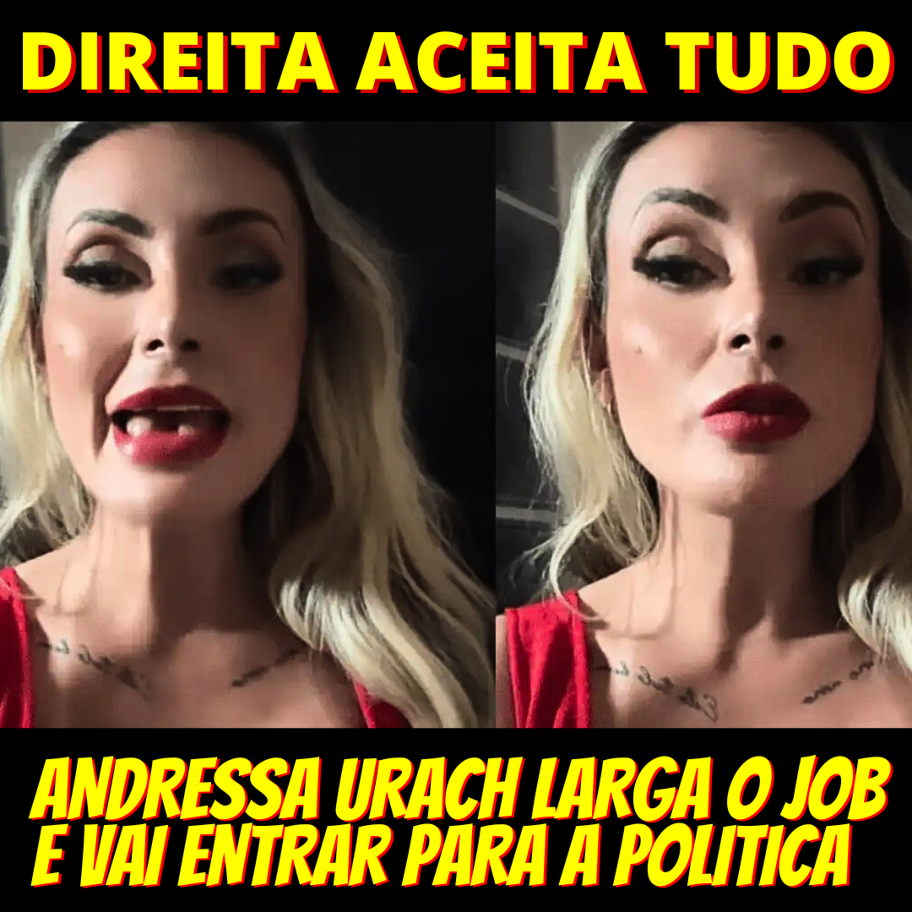 Andressa Urach vai abandonar a prostataição para investir na política episode artwork