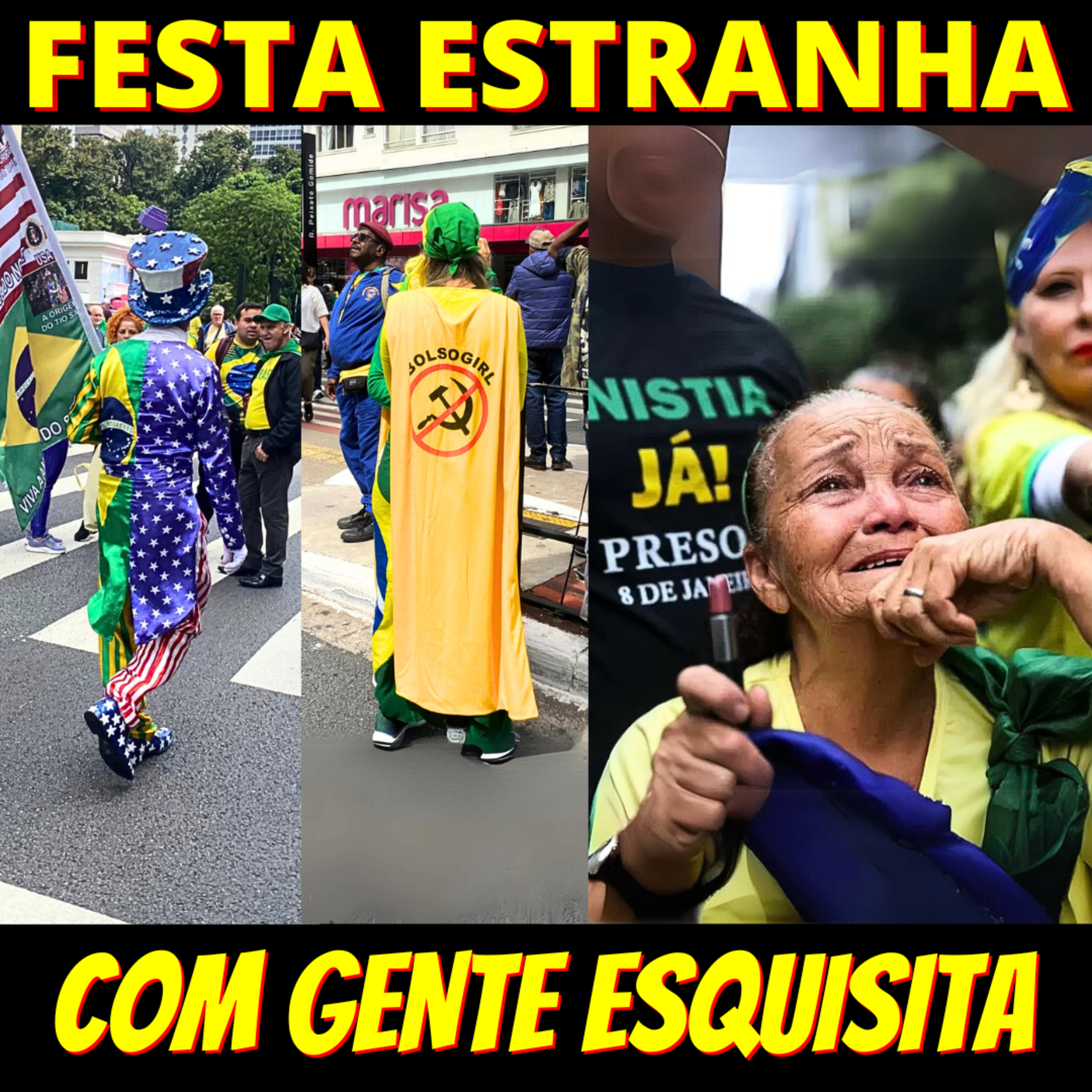 Em ato pró-anistia Bolsonaro reúne apenas 1/4 do público de um ano atrás episode artwork