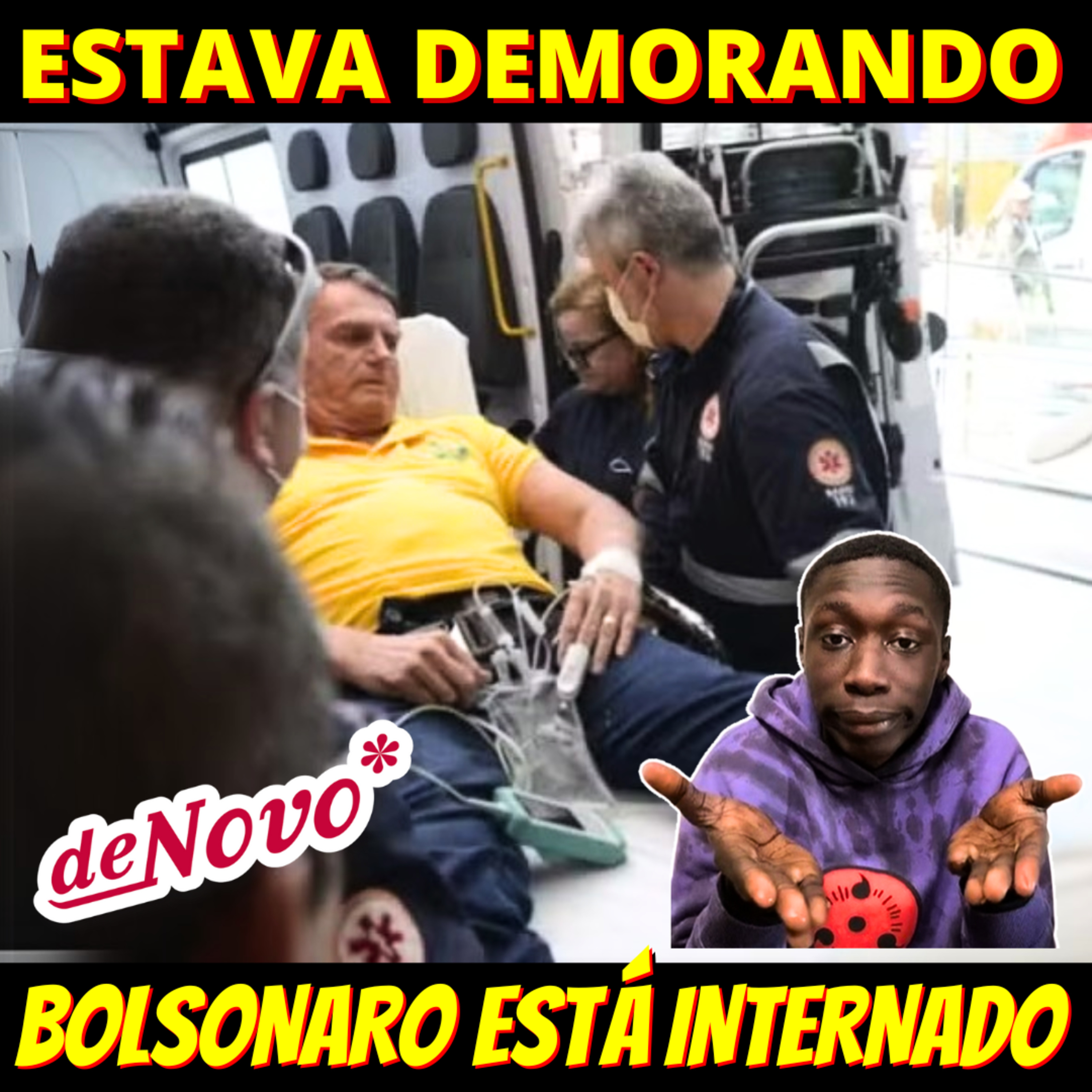 Bolsonaro segue internado no RN e não tem previsão de alta episode artwork