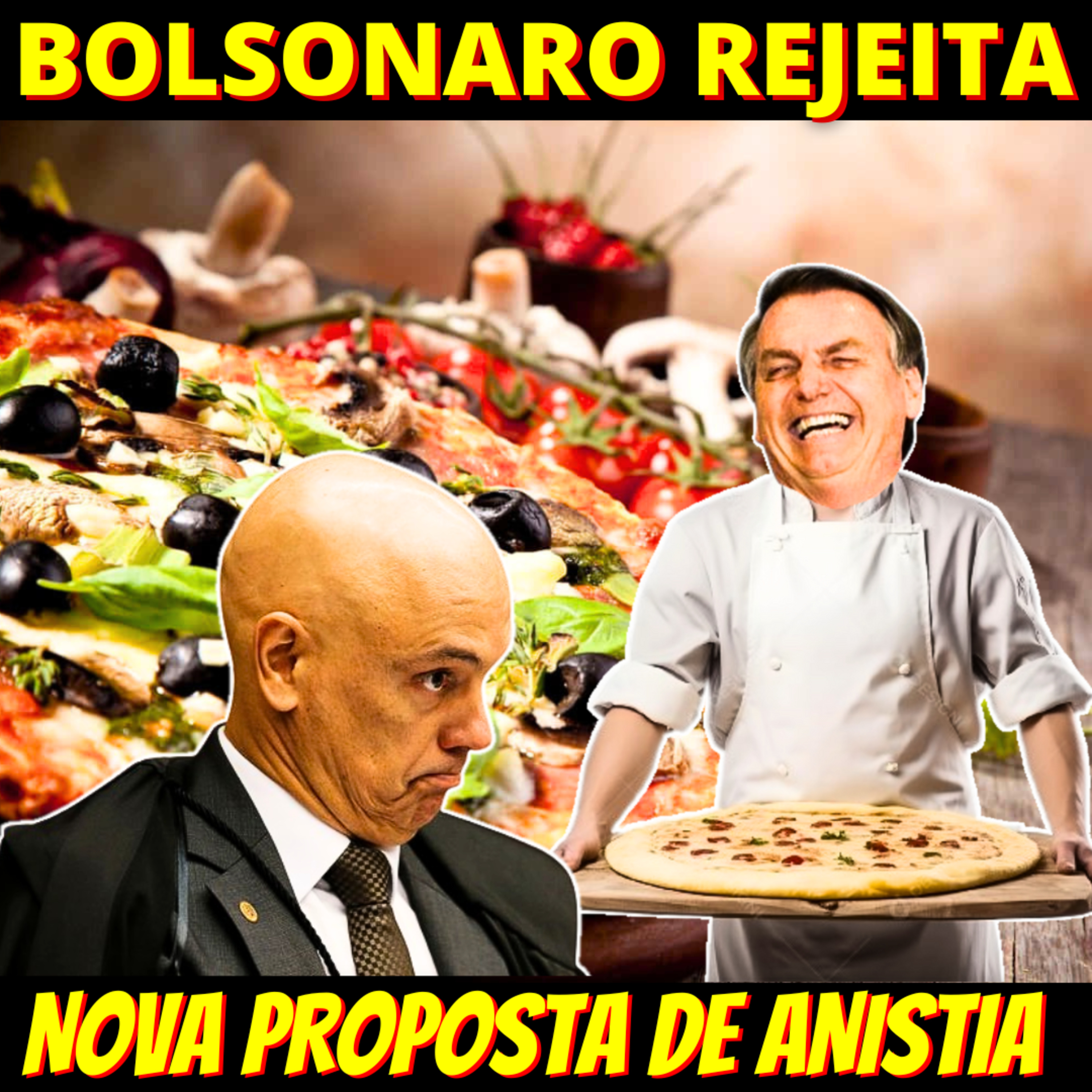 SÓ A PIZZA INTERESSA: Projeto alternativo à anistia não é solução, diz líder do PL episode artwork