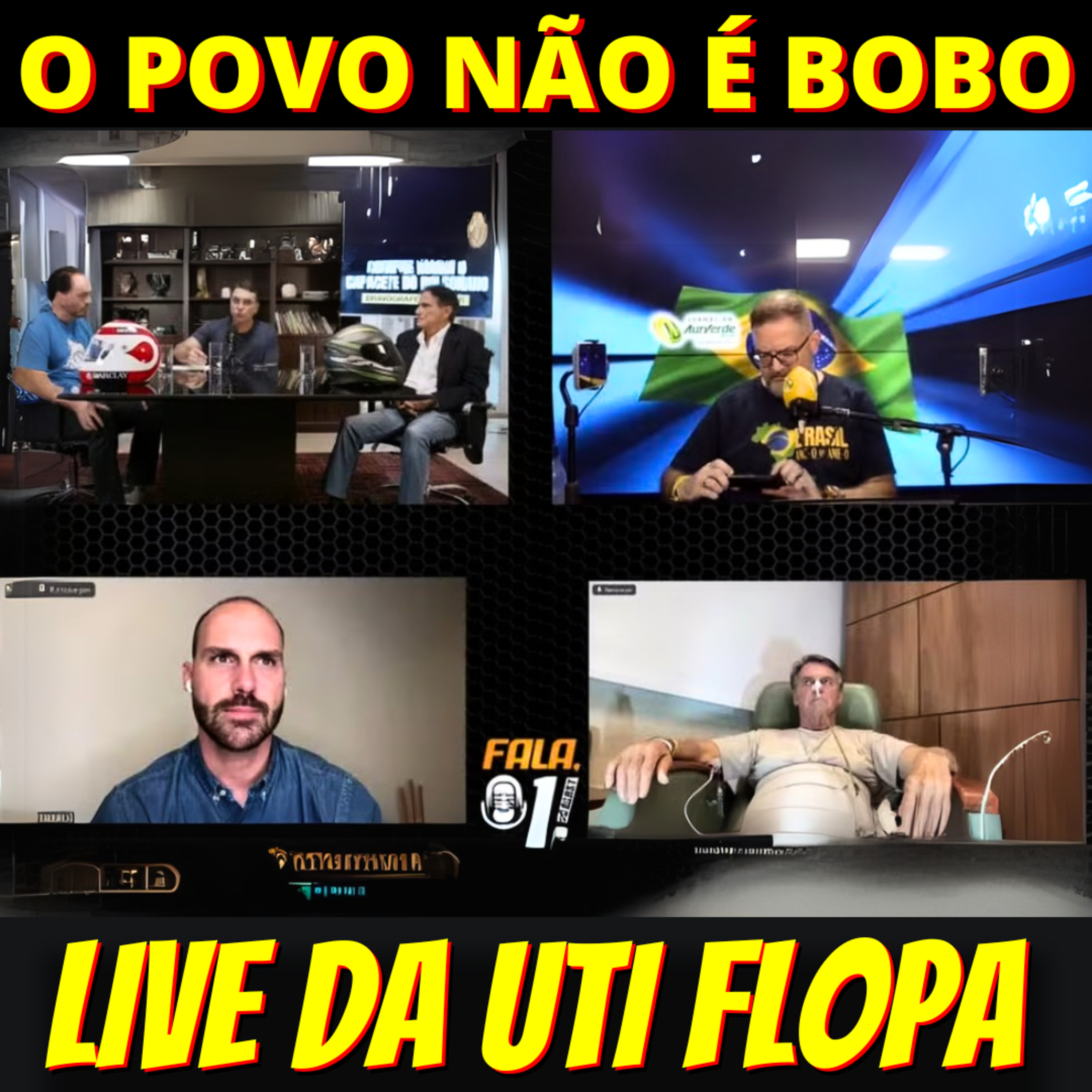 FLOPOU - Confira a audiência da live de Bolsonaro da UTI que chocou aliados episode artwork
