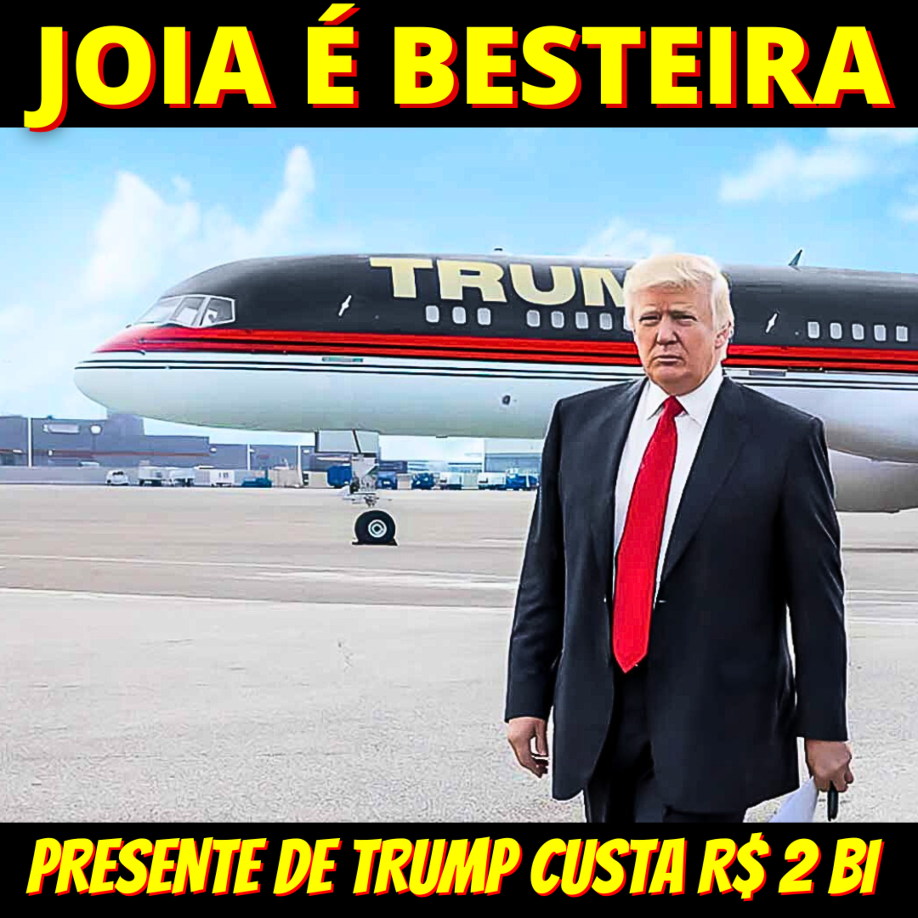 PROPINA NÍVEL HARD - Trump quer aceitar presente de R$ 2 bilhões do Catar episode artwork