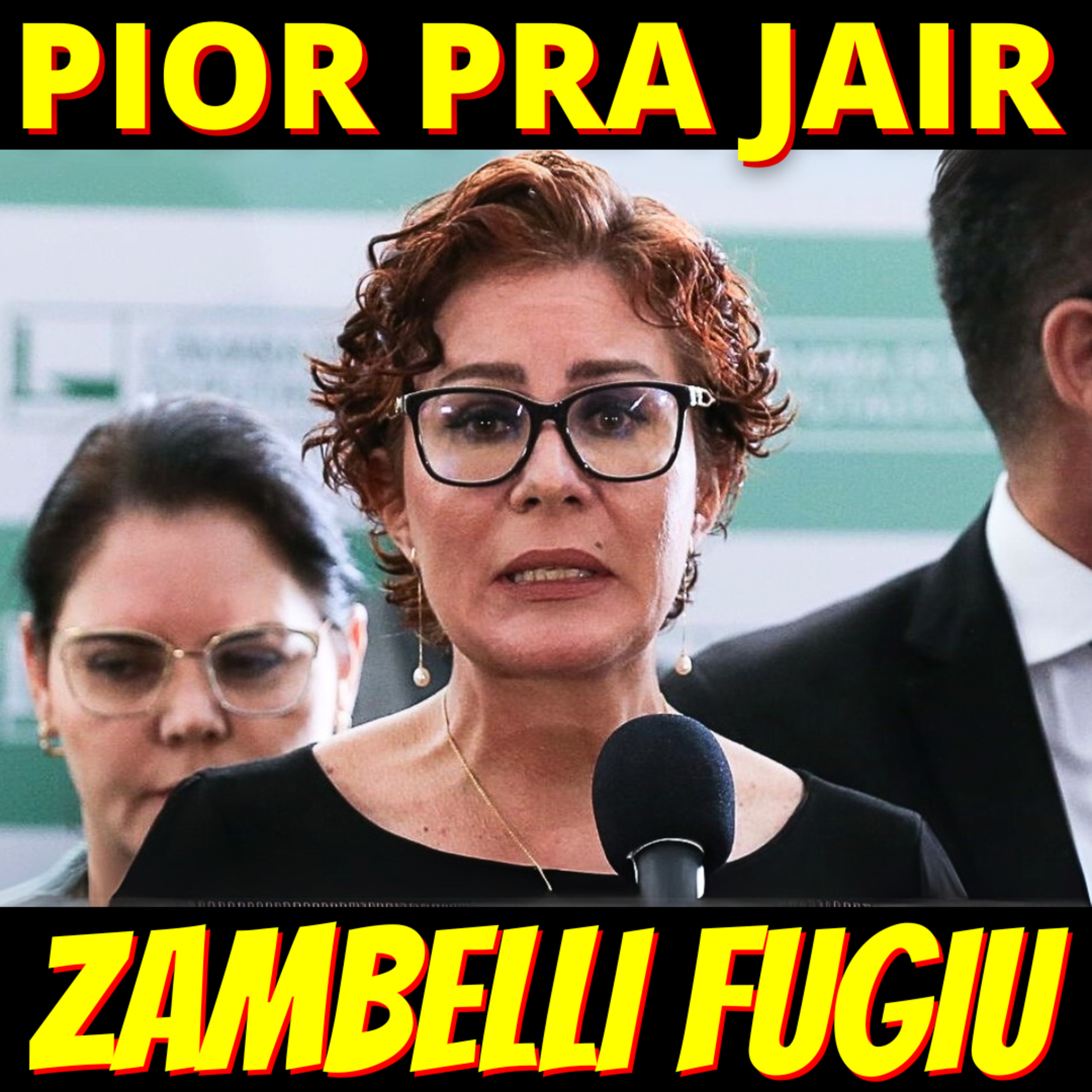 Carla Zambelli foge, abandona mandato e prejudica Bolsonaro episode artwork