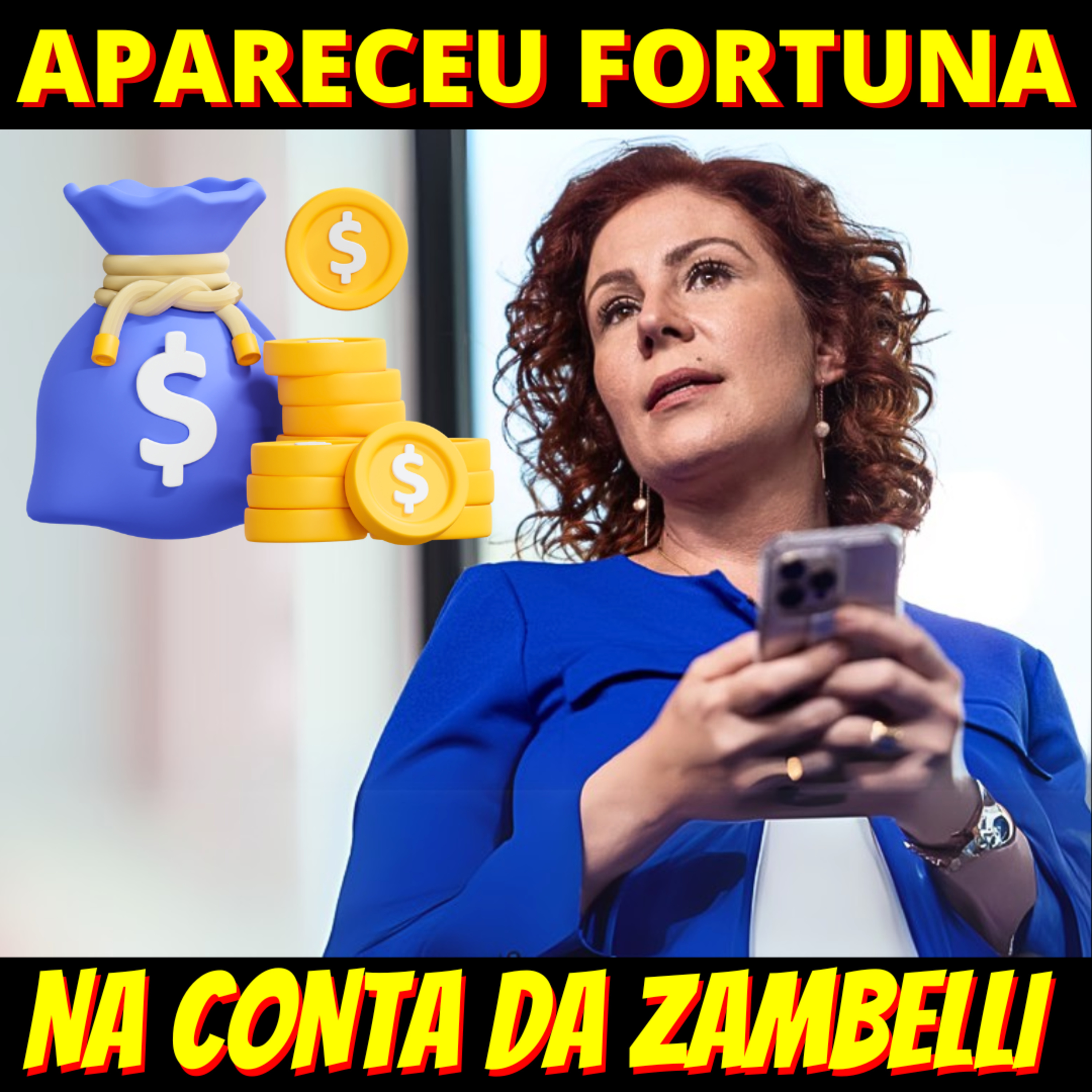 Carla Zambelli: a extraordinária quantia encontrada na conta da fugitiva episode artwork