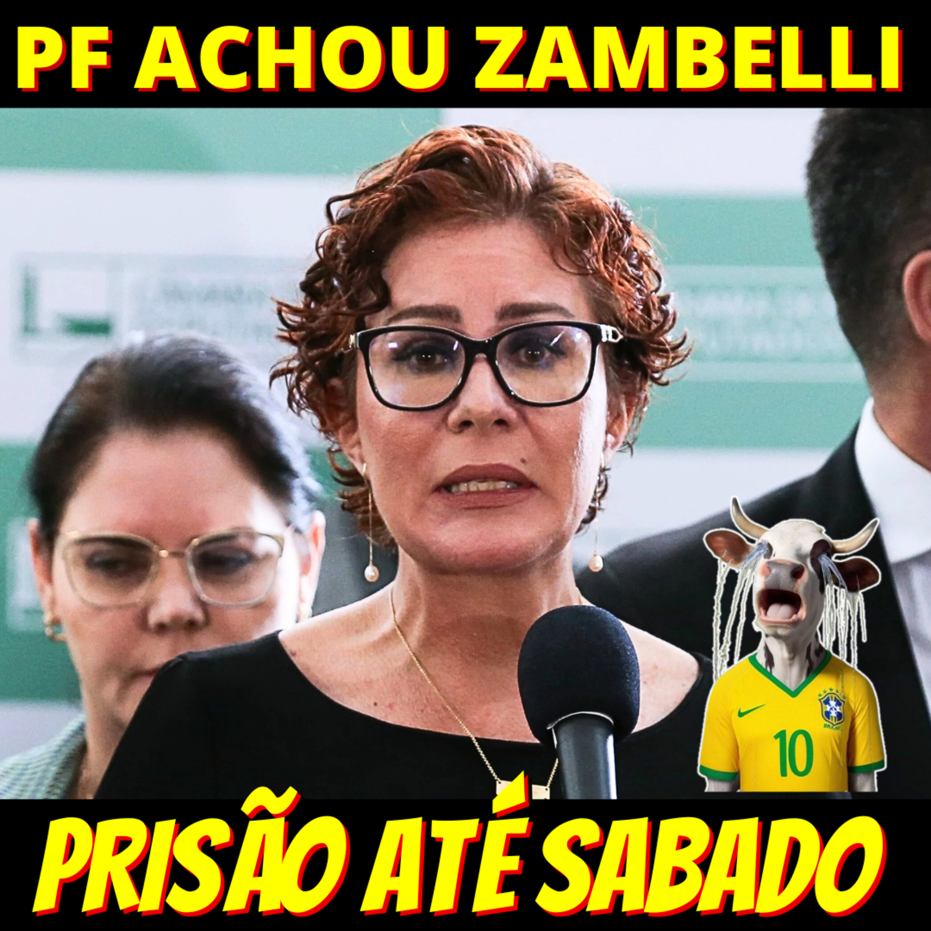 PF já sabe onde Zambelli está na Itália e prisão pode ocorrer até sábado episode artwork