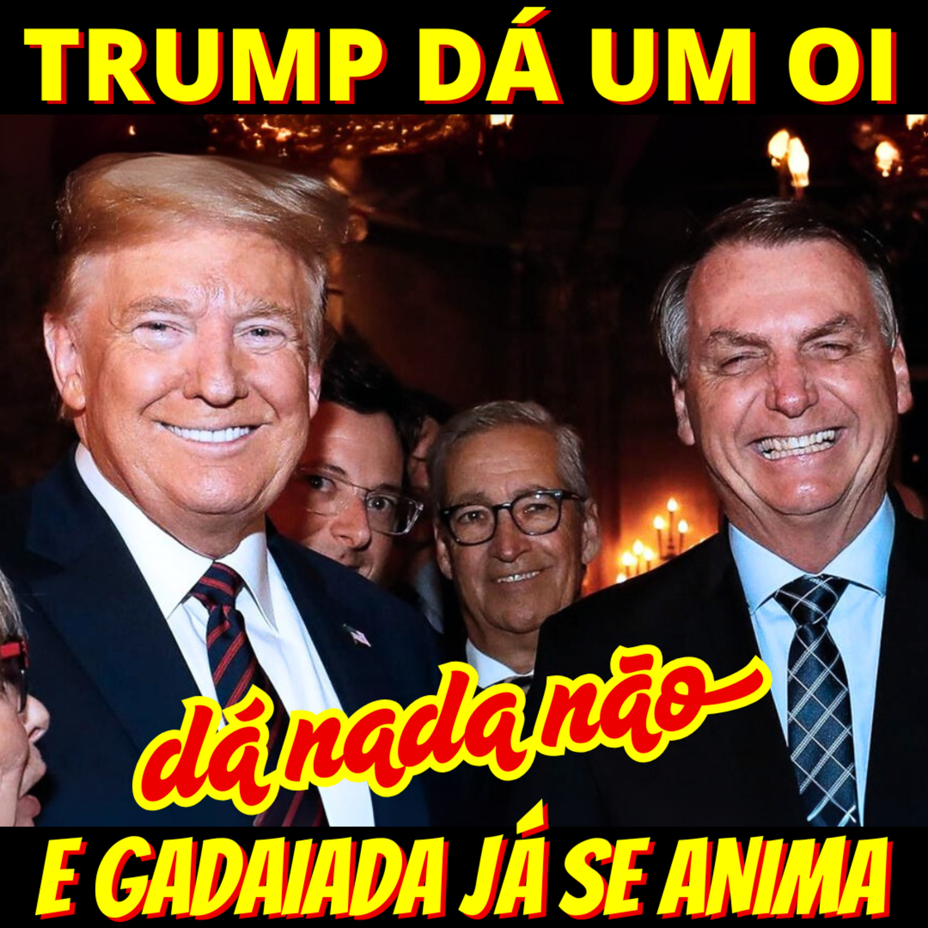 Trump diz estar acompanhado 'caça às bruxas' contra Bolsonaro e que julgamento dele deve ser nas urnas episode artwork