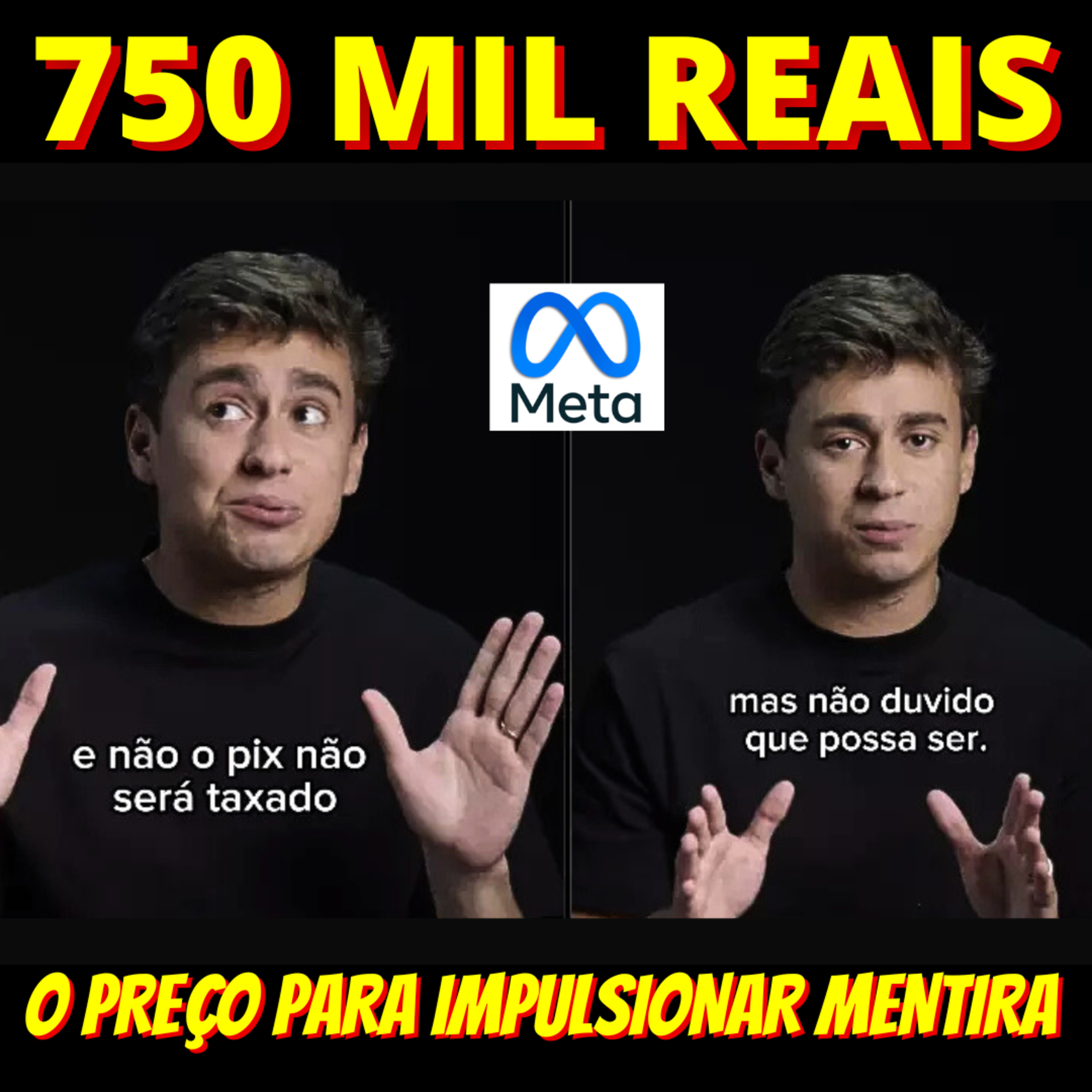 Nikolas gastou R$ 750 mil na Meta para impulsionar mentira na internet episode artwork