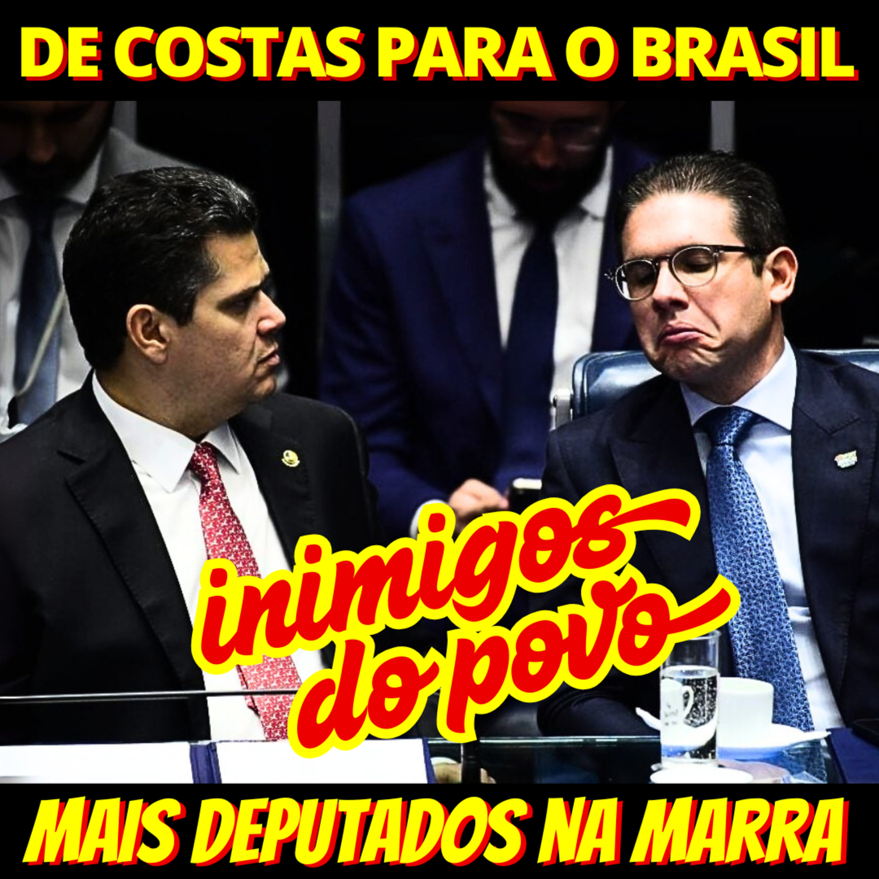 INIMIGO DO POVO - Alcolumbre vai aumentar número de deputados mesmo sem sanção de Lula episode artwork