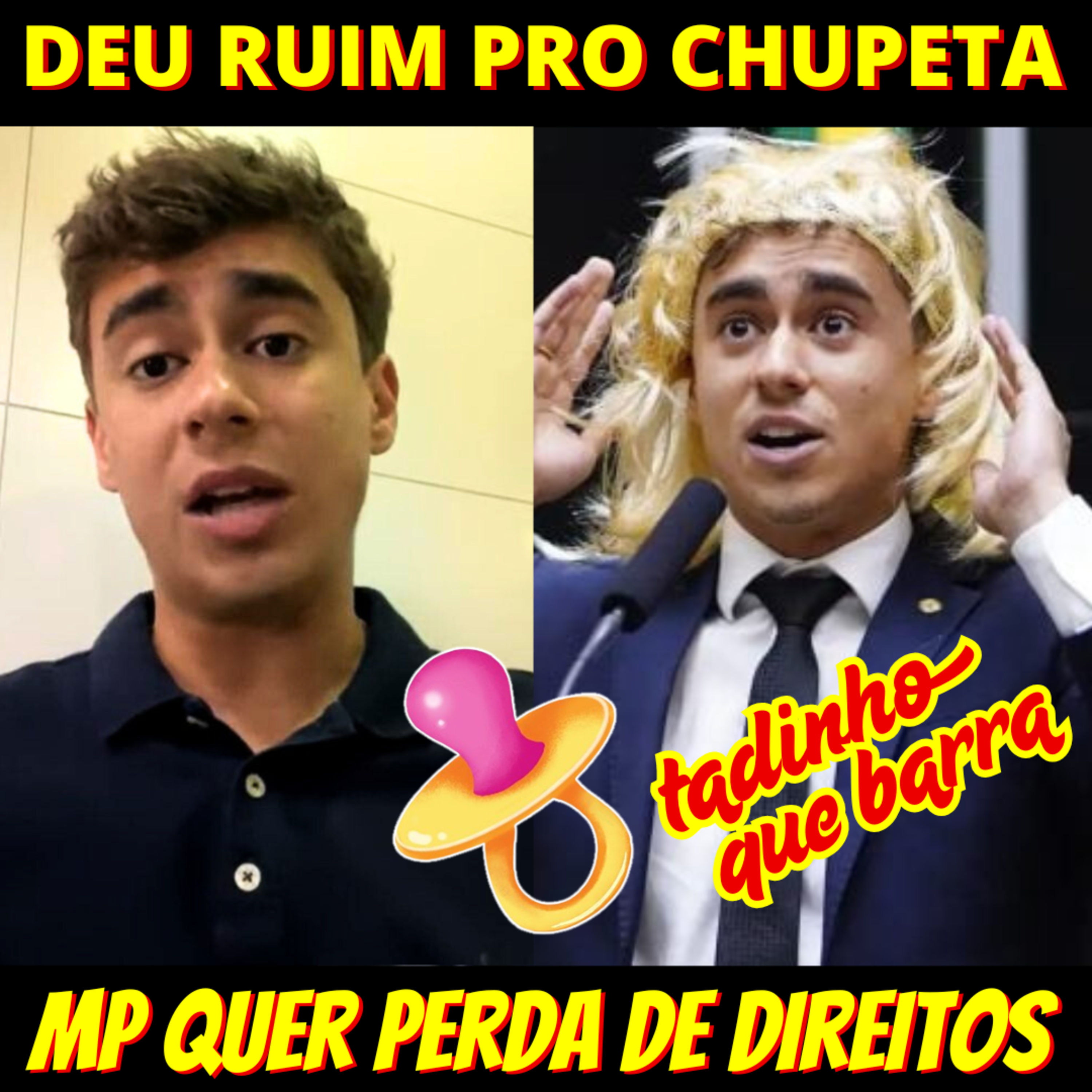 DEU RUIM - MP Eleitoral pede a suspensão dos direitos políticos de Nikolas Ferreira episode artwork
