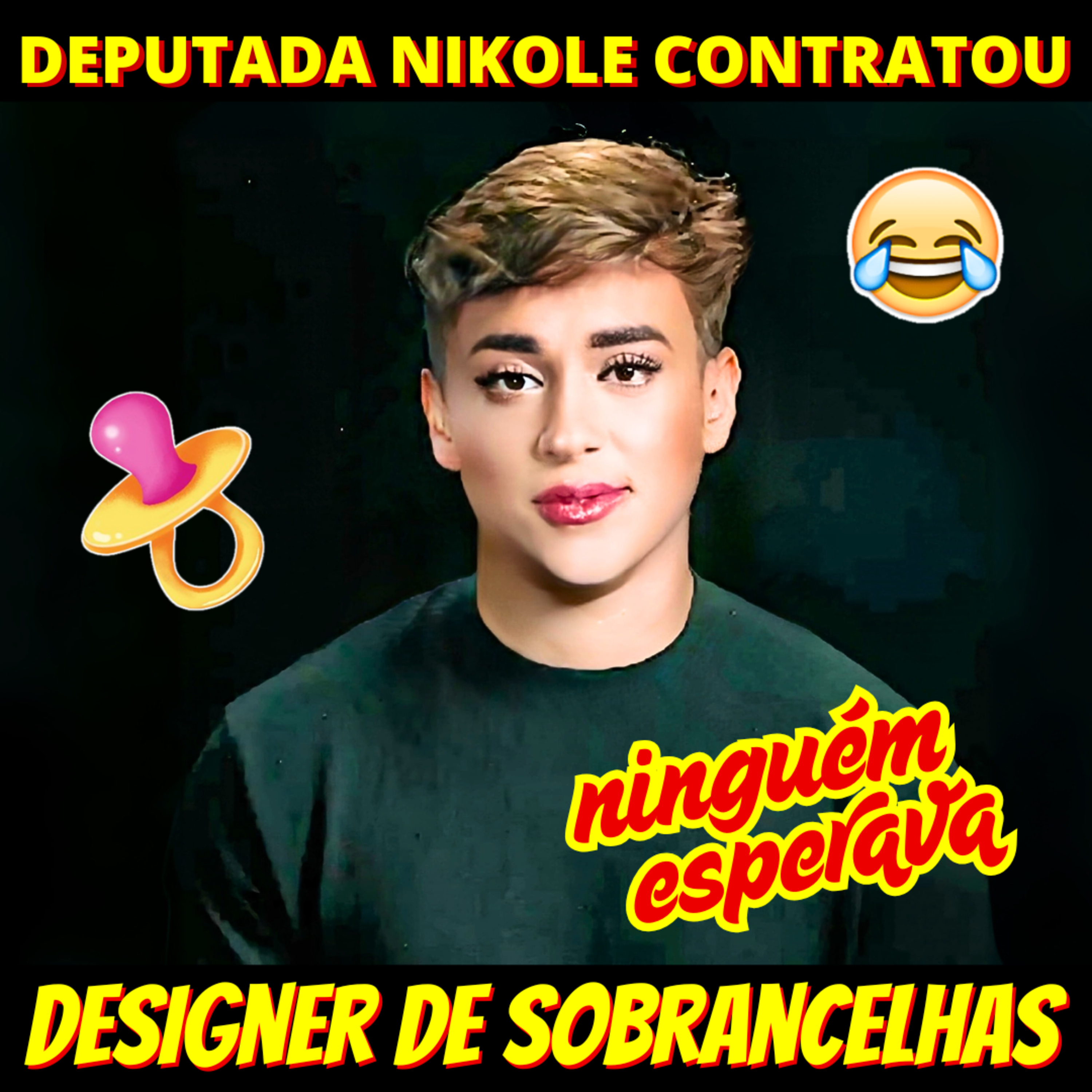 Nikolas Ferreira confirma contratação de designer de sobrancelha para o gabinete episode artwork