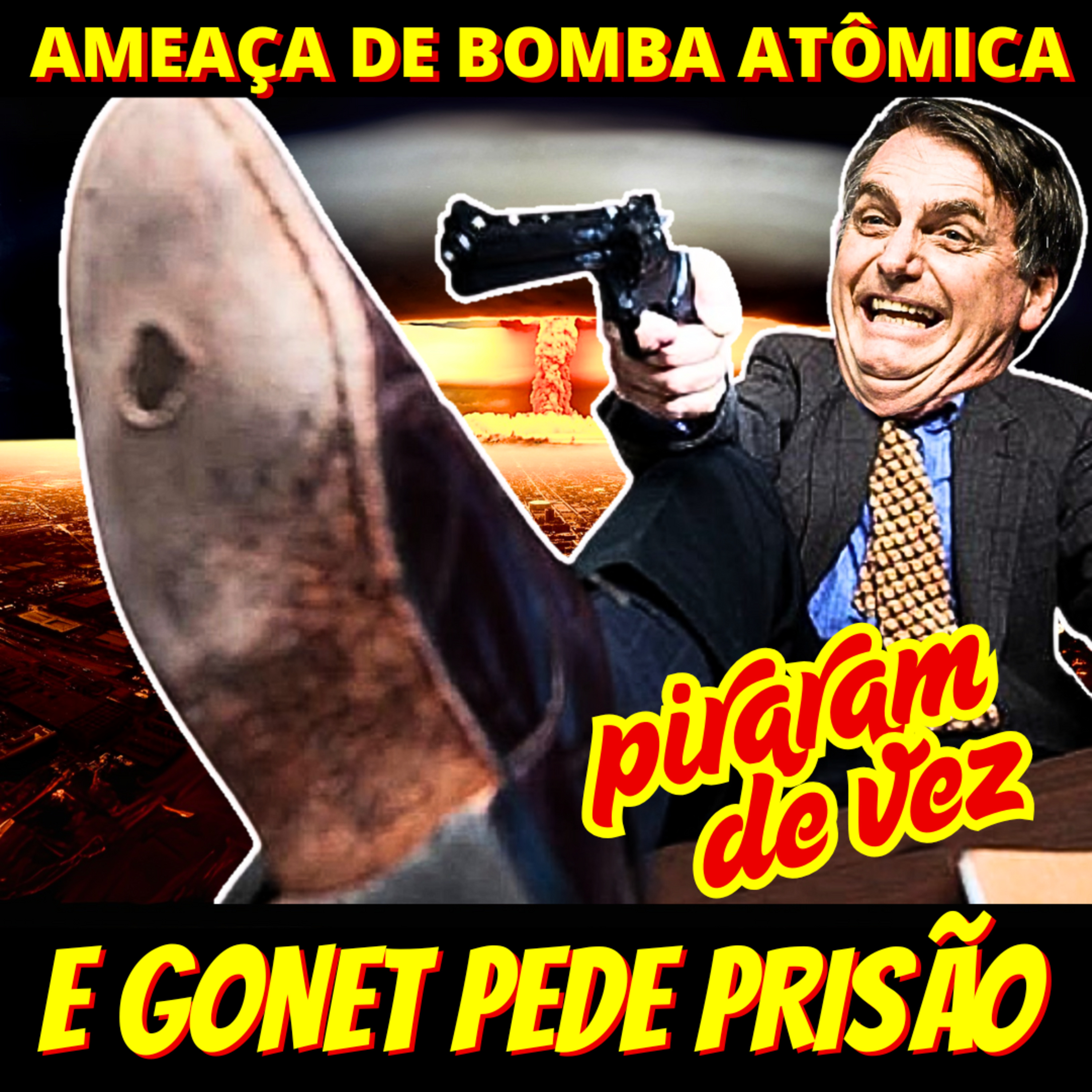 Flávio Bolsonaro ameaça Brasil com bomba atômica e Gonet pronto para pedir prisão  episode artwork