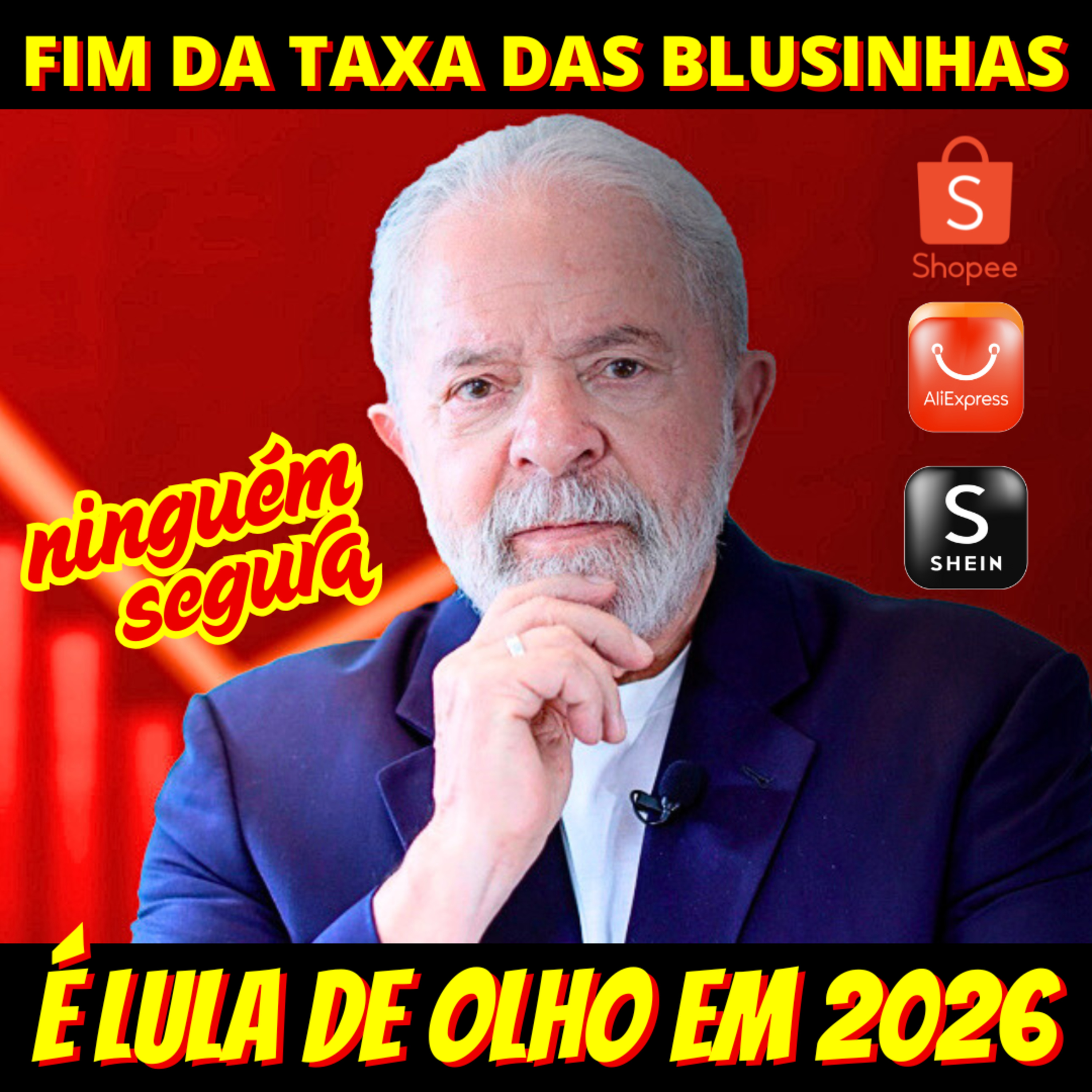 Lula vai acabar com a taxa das blusinhas e taxa para taxistas episode artwork