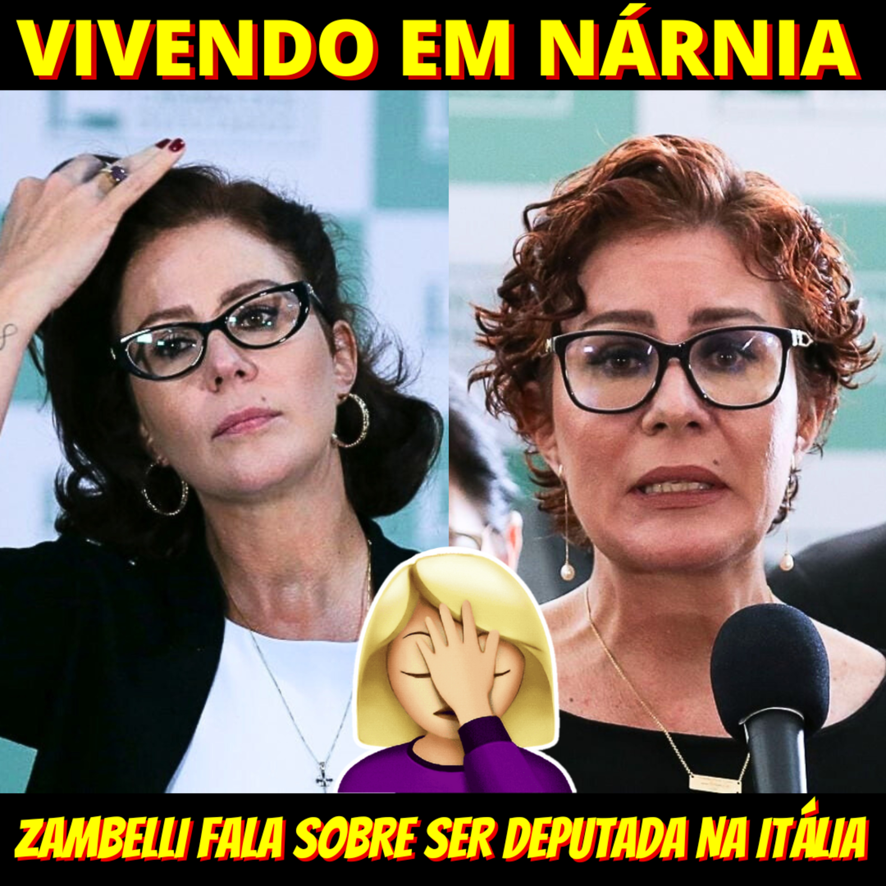 Zambelli aposta em ativismo na Itália - Vai ser deputada? episode artwork