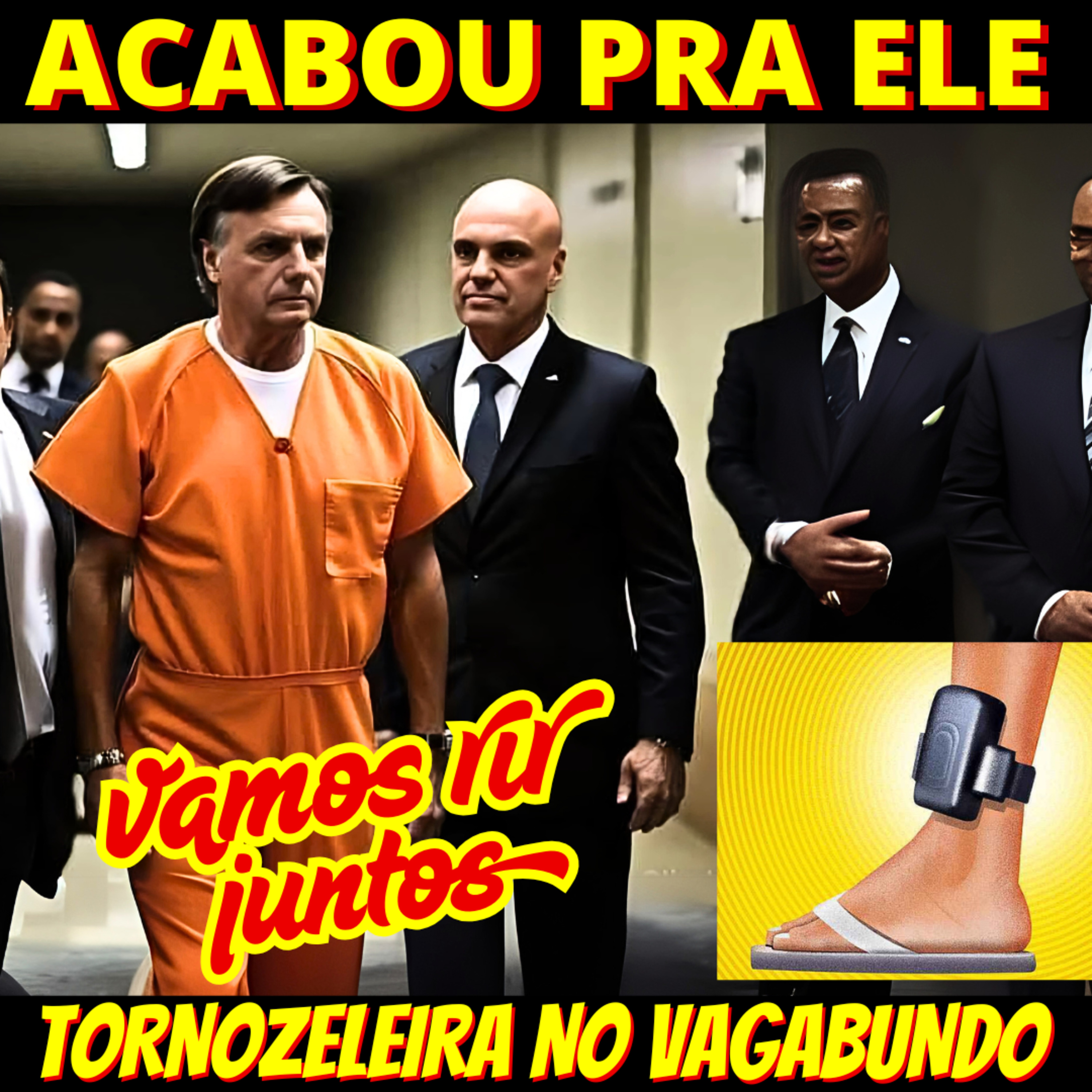 URGENTE - Xandão manda Bolsonaro usar tornozeleira eletrônica e PF cumpre mandado episode artwork