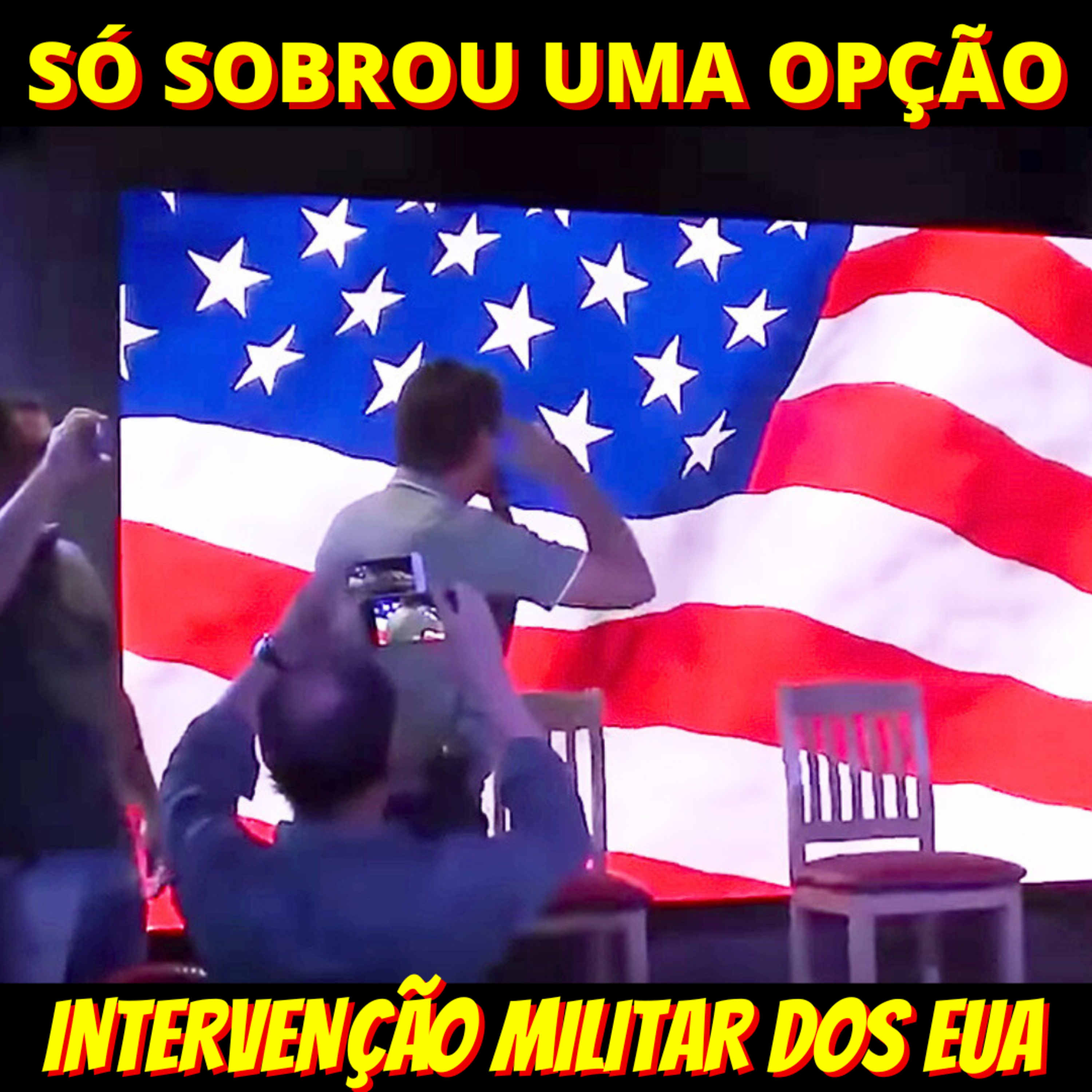 Bolsonaro surta e única opção que sobrou é a intervenção militar dos EUA episode artwork