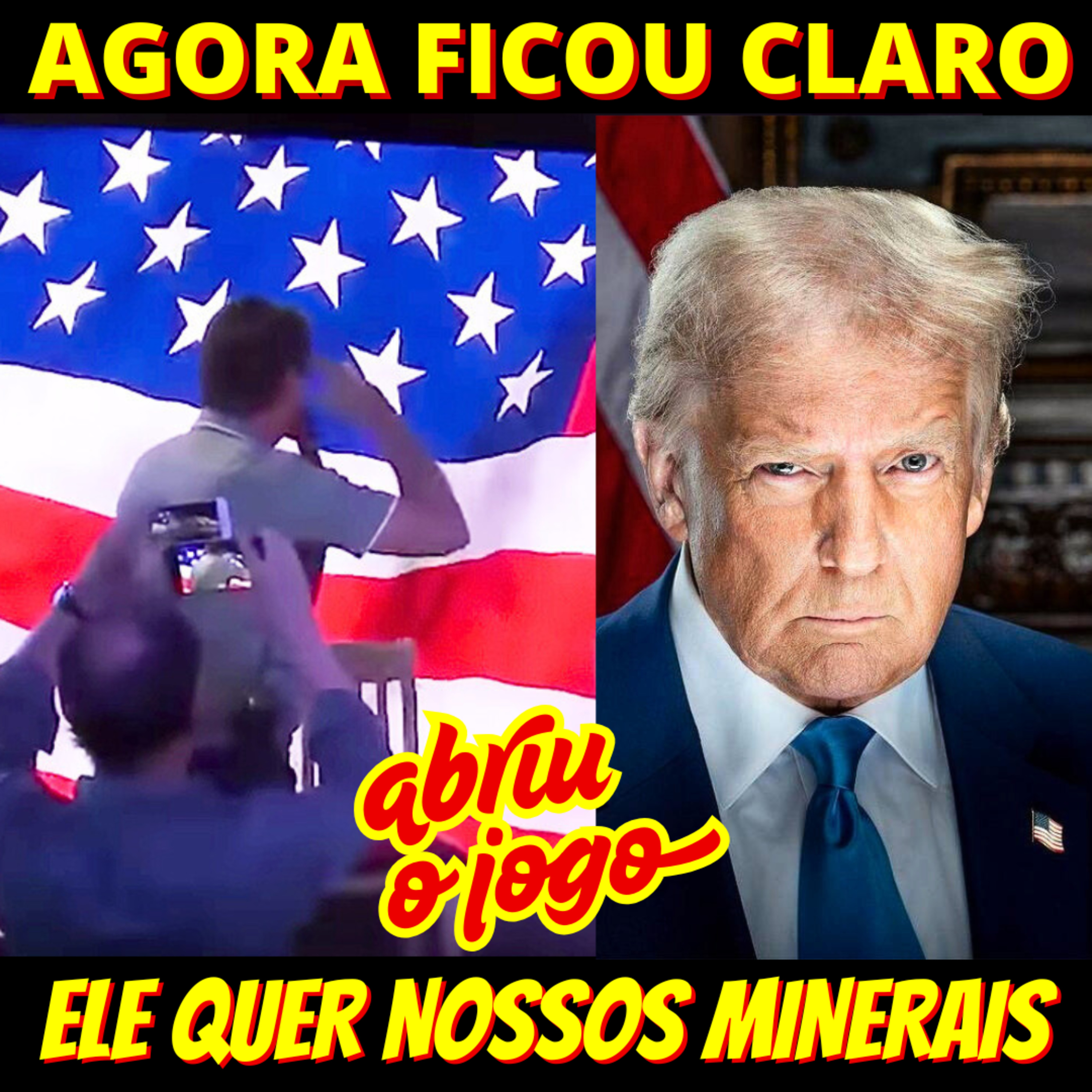 AH, TÁ! Encarregado da embaixada diz que EUA querem acesso minerais do Brasil episode artwork