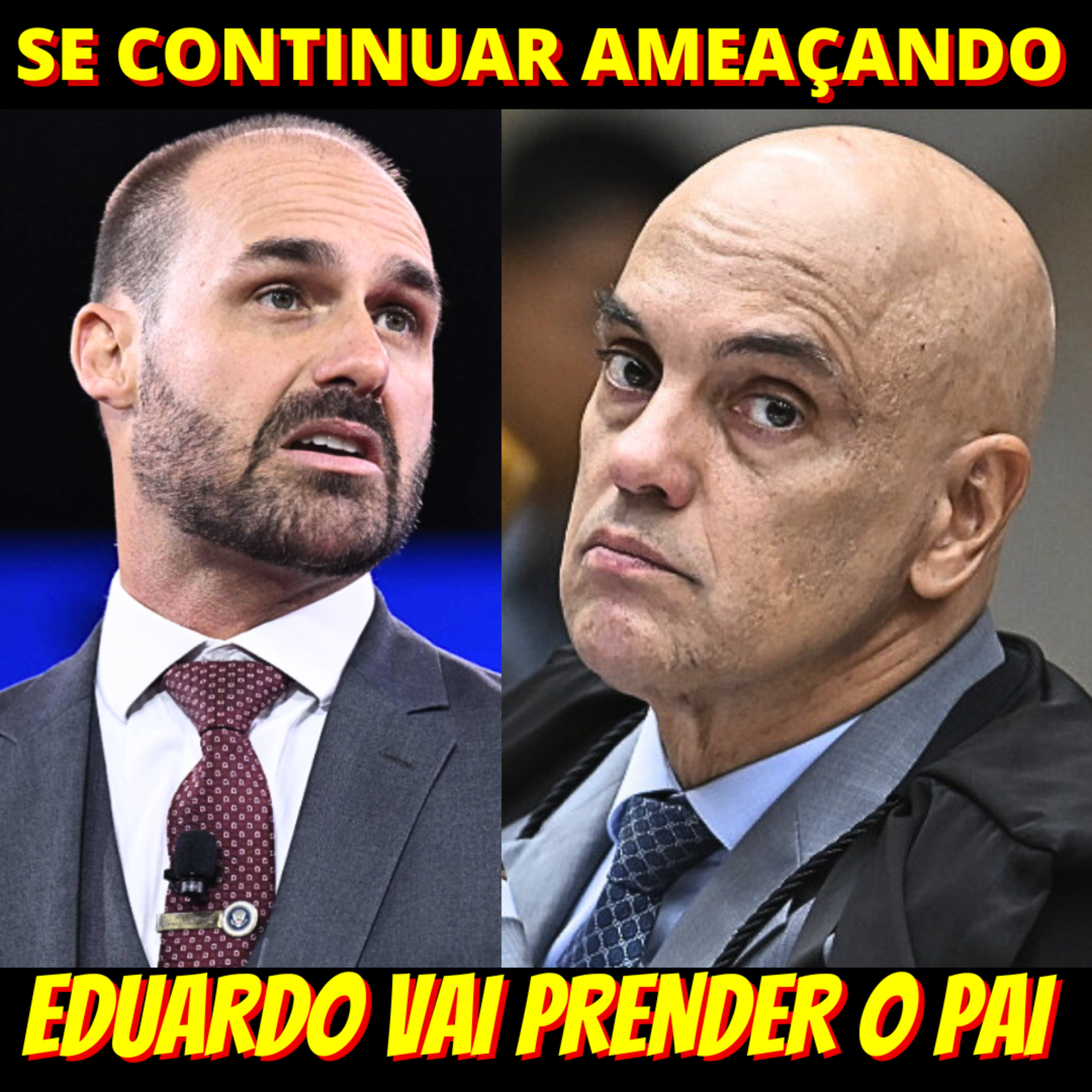 Eduardo pode provocar prisão de Bolsonaro ao burlar proibição do STF, diz Moraes episode artwork