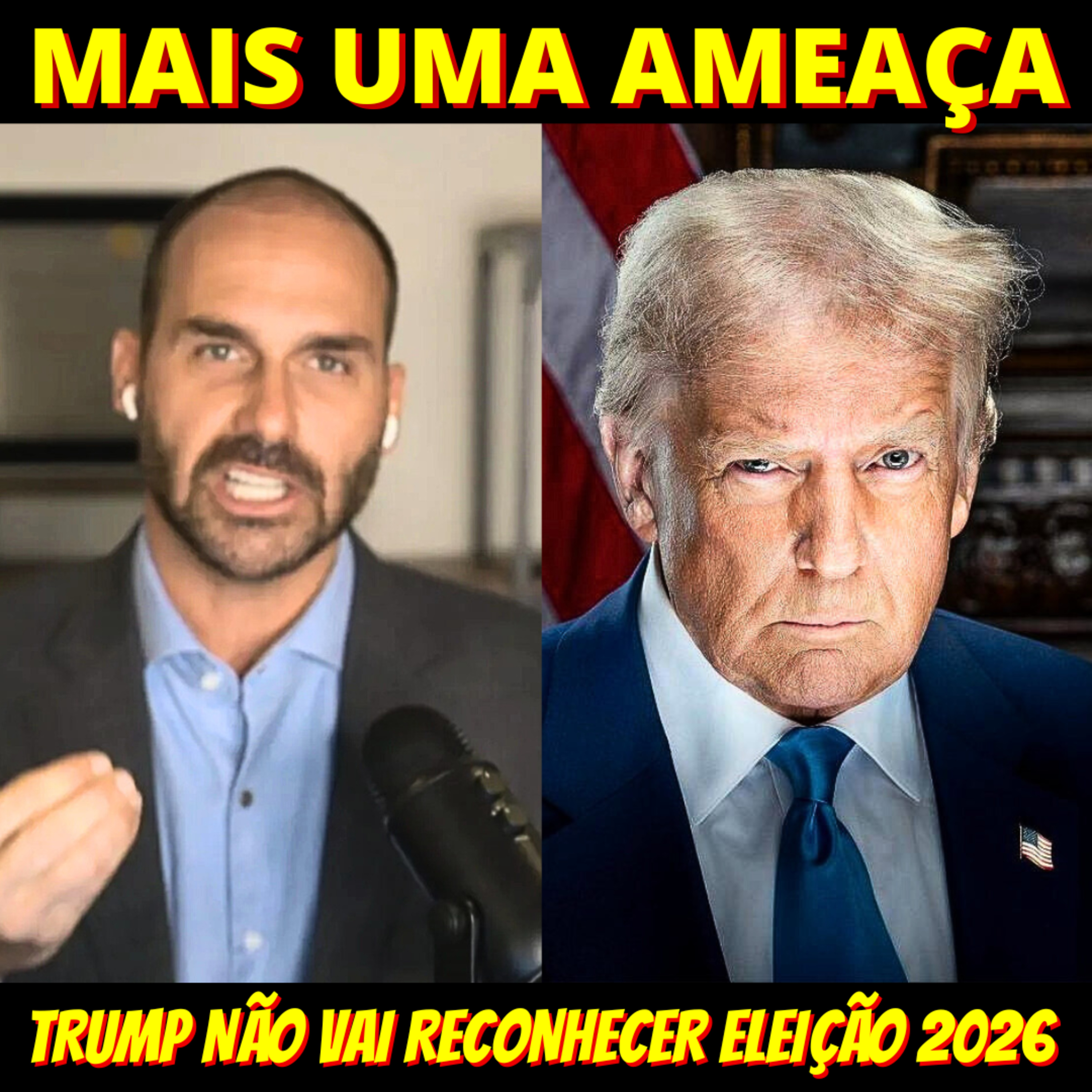 Eduardo Bolsonaro insinua que Trump não reconhecerá eleições de 2026 episode artwork