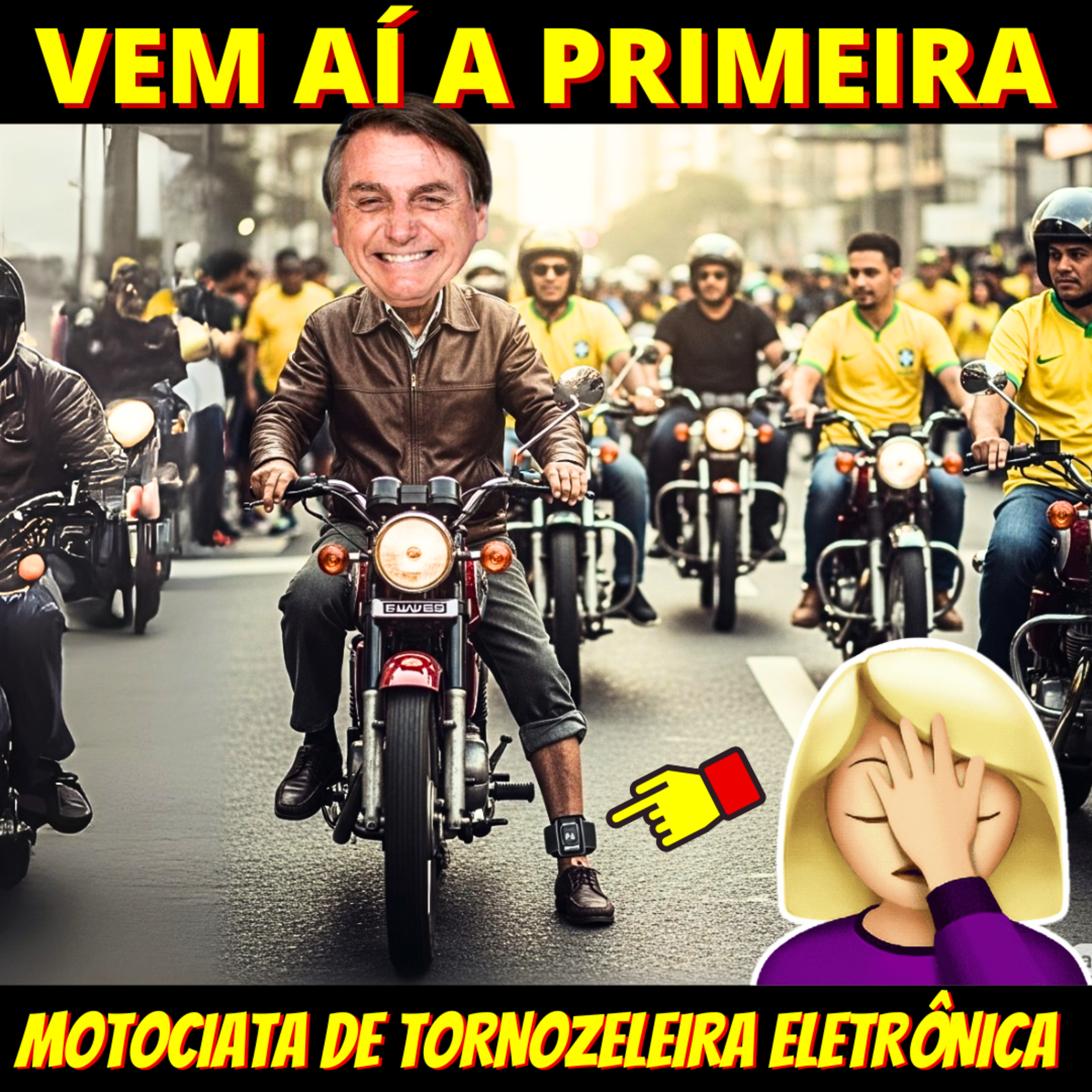 Bolsonaro participará de primeira motociata com tornozeleira eletrônica episode artwork
