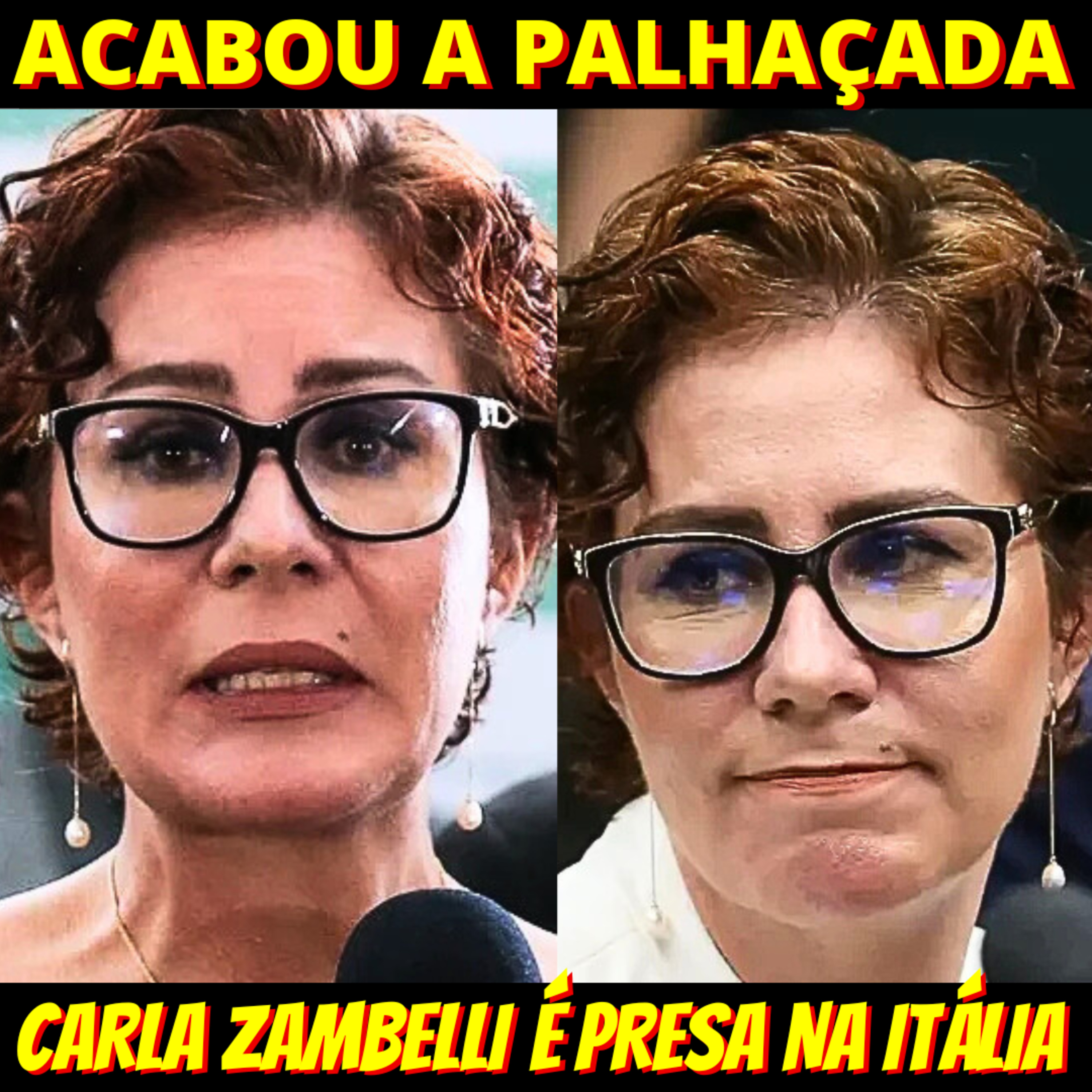 GRANDE DIA - Foragida da Justiça, Carla Zambelli é presa em Roma episode artwork