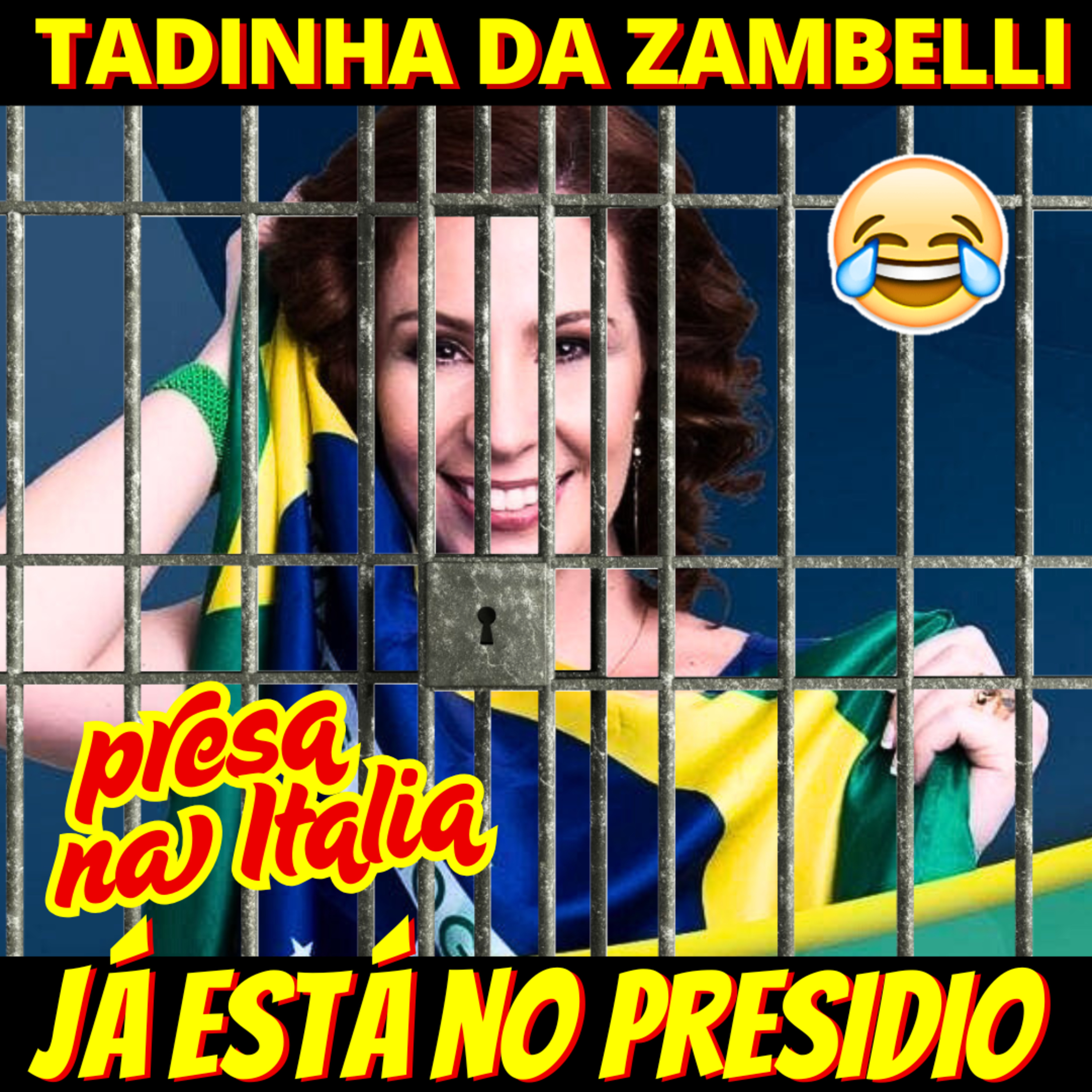 TADINHA, QUE BARRA - Zambelli vai para presídio em Roma e será interrogada episode artwork