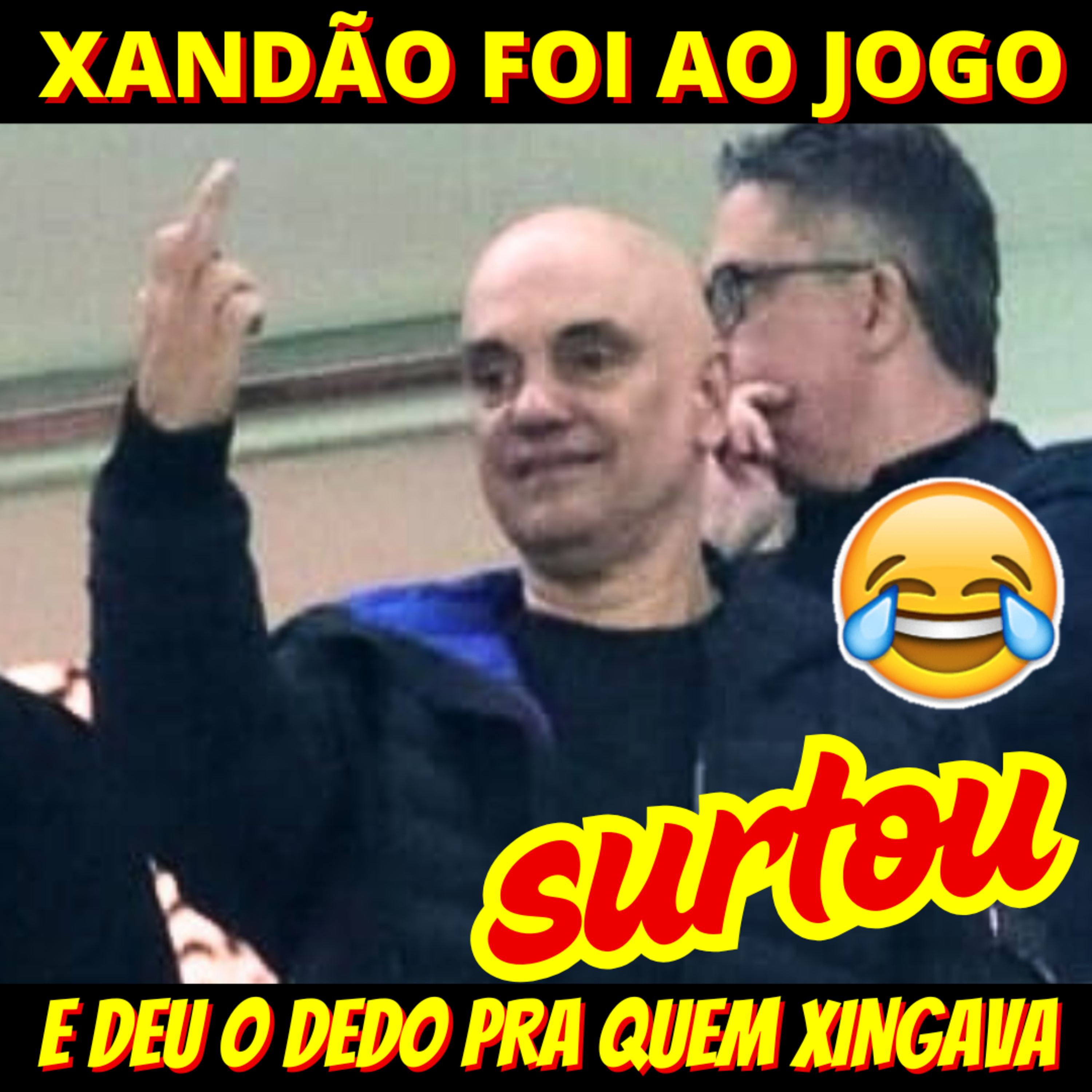 Xandão vai ver o Corinthians, surta e mostra o dedo pra galera episode artwork