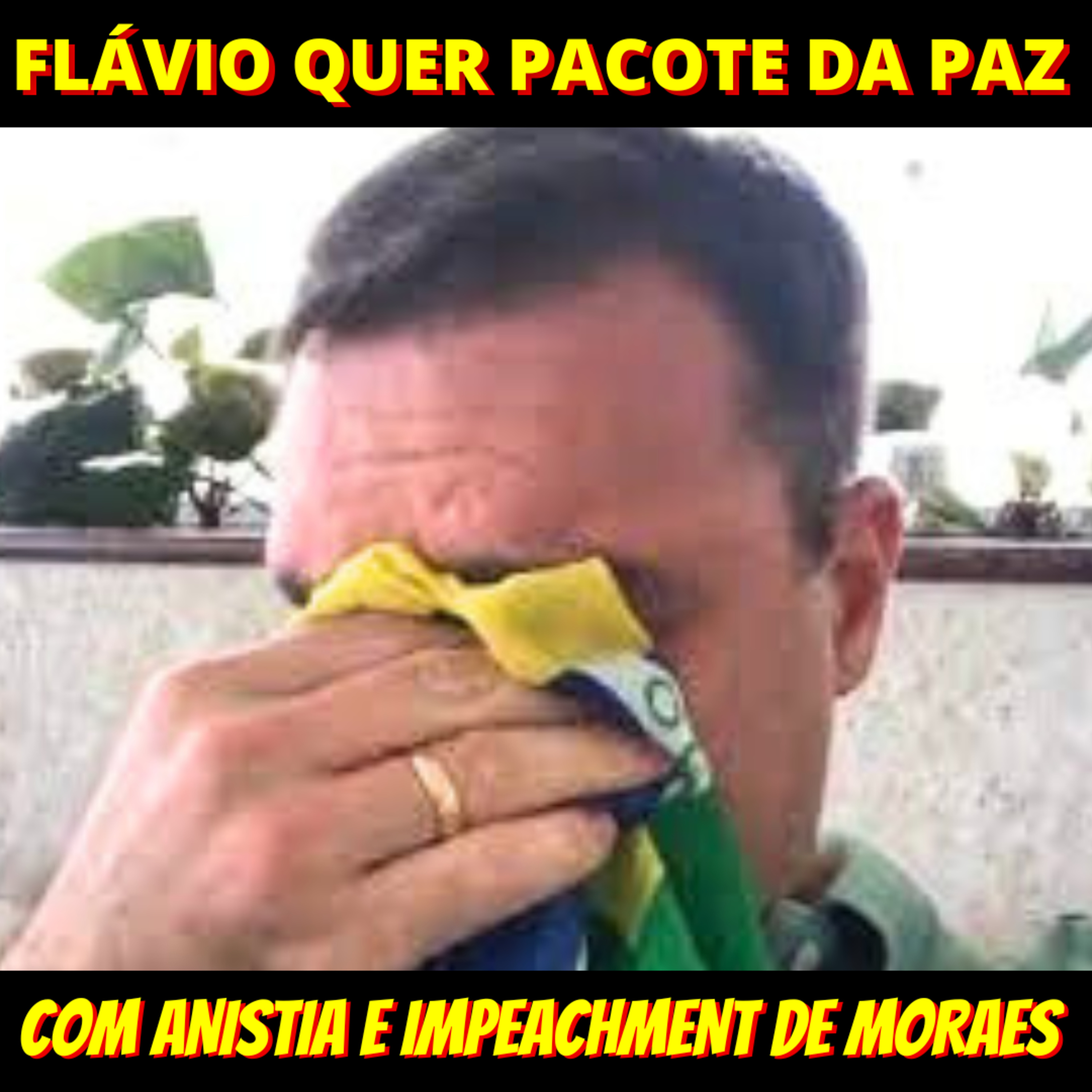 EU AVISO? Flávio propõe 'pacote da paz' com anistia e impeachment de Moraes episode artwork