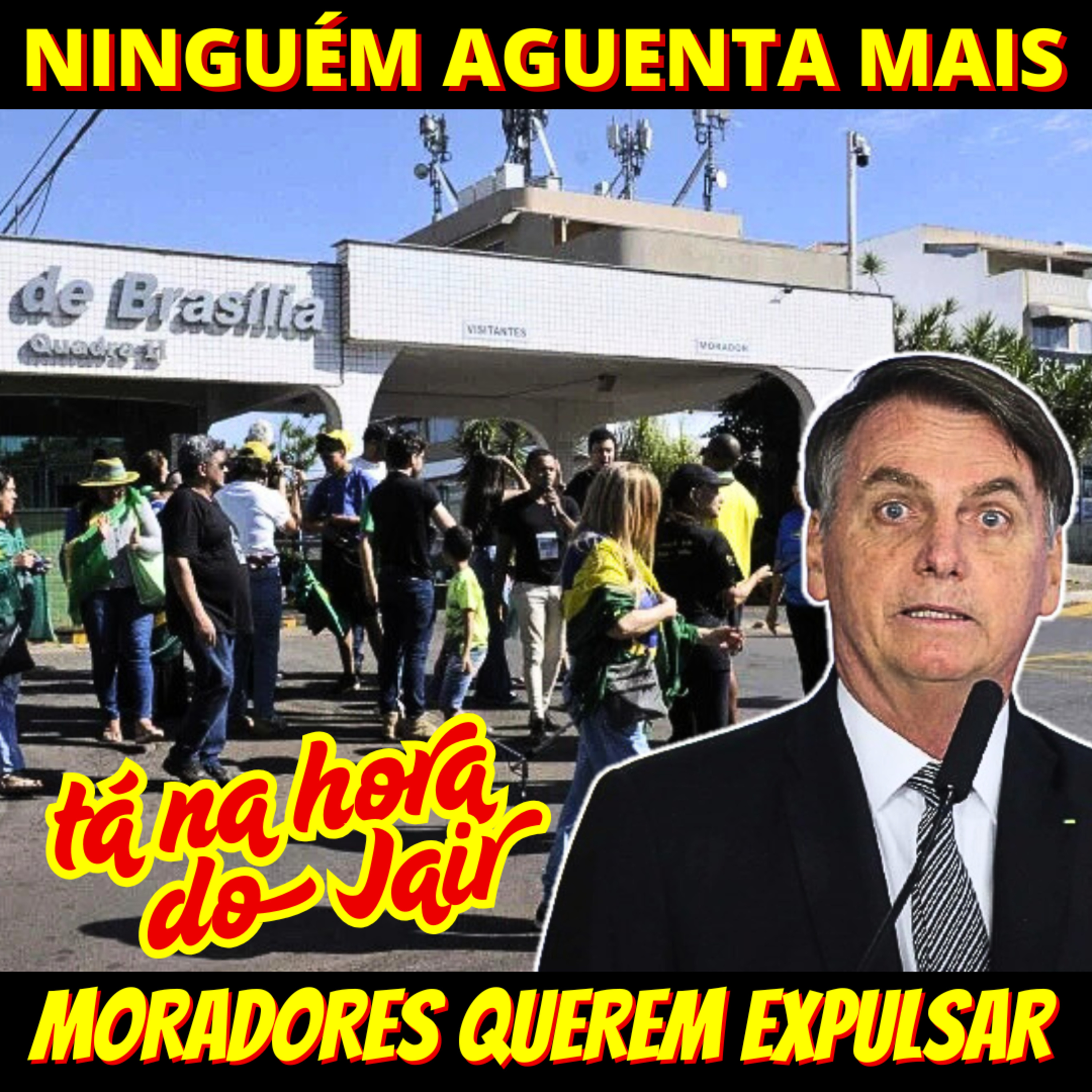 TADINHO, QUE BARRA - Vizinhos se revoltam e querem expulsar Bolsonaro do condomínio episode artwork