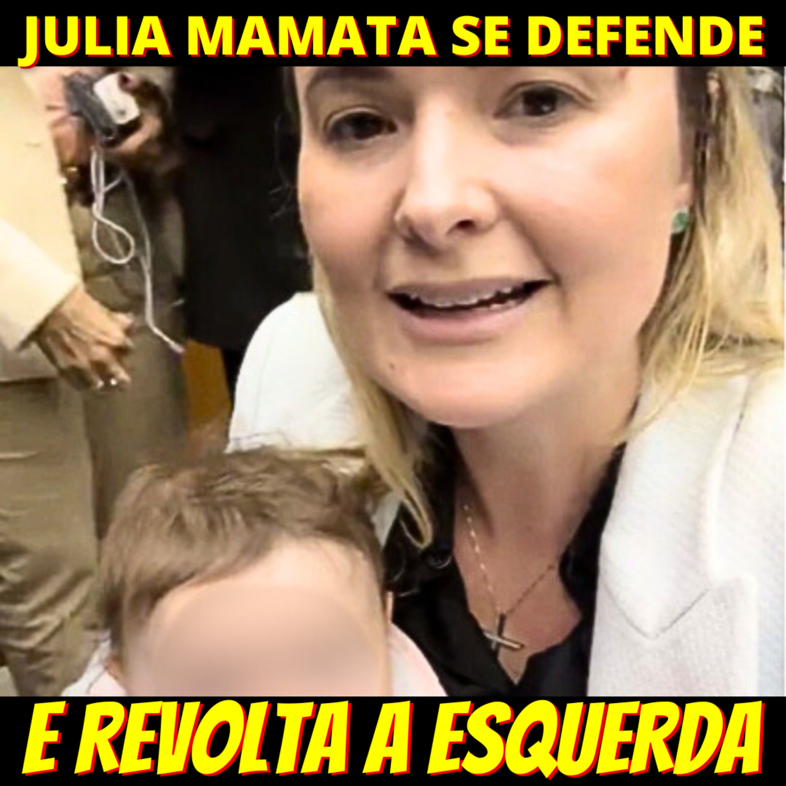Deputada Julia Mamata se defende após esquerda ver uso político de bebê na Câmara episode artwork