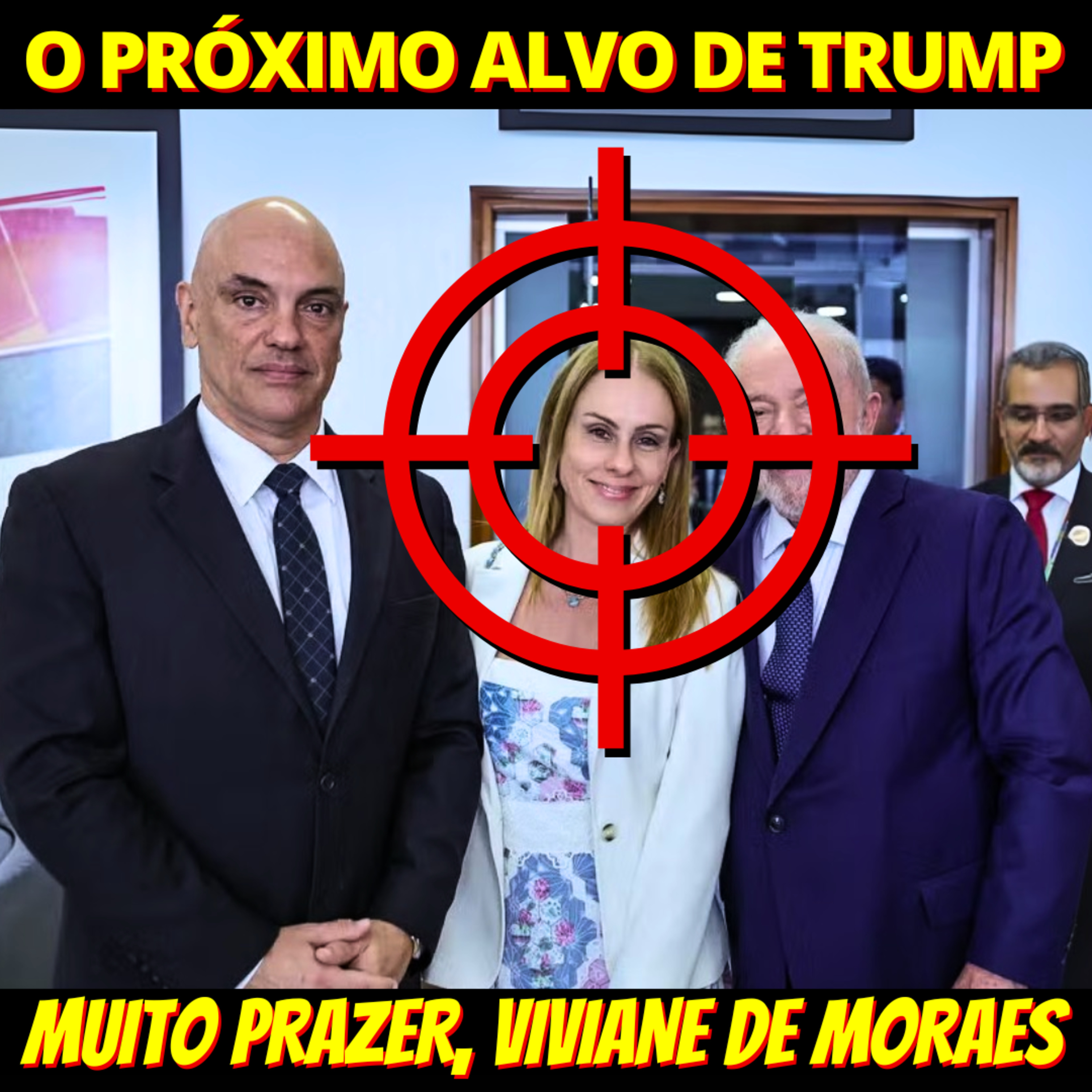 O alvo de Trump agora é Viviane, esposa de Alexandre de Moraes episode artwork