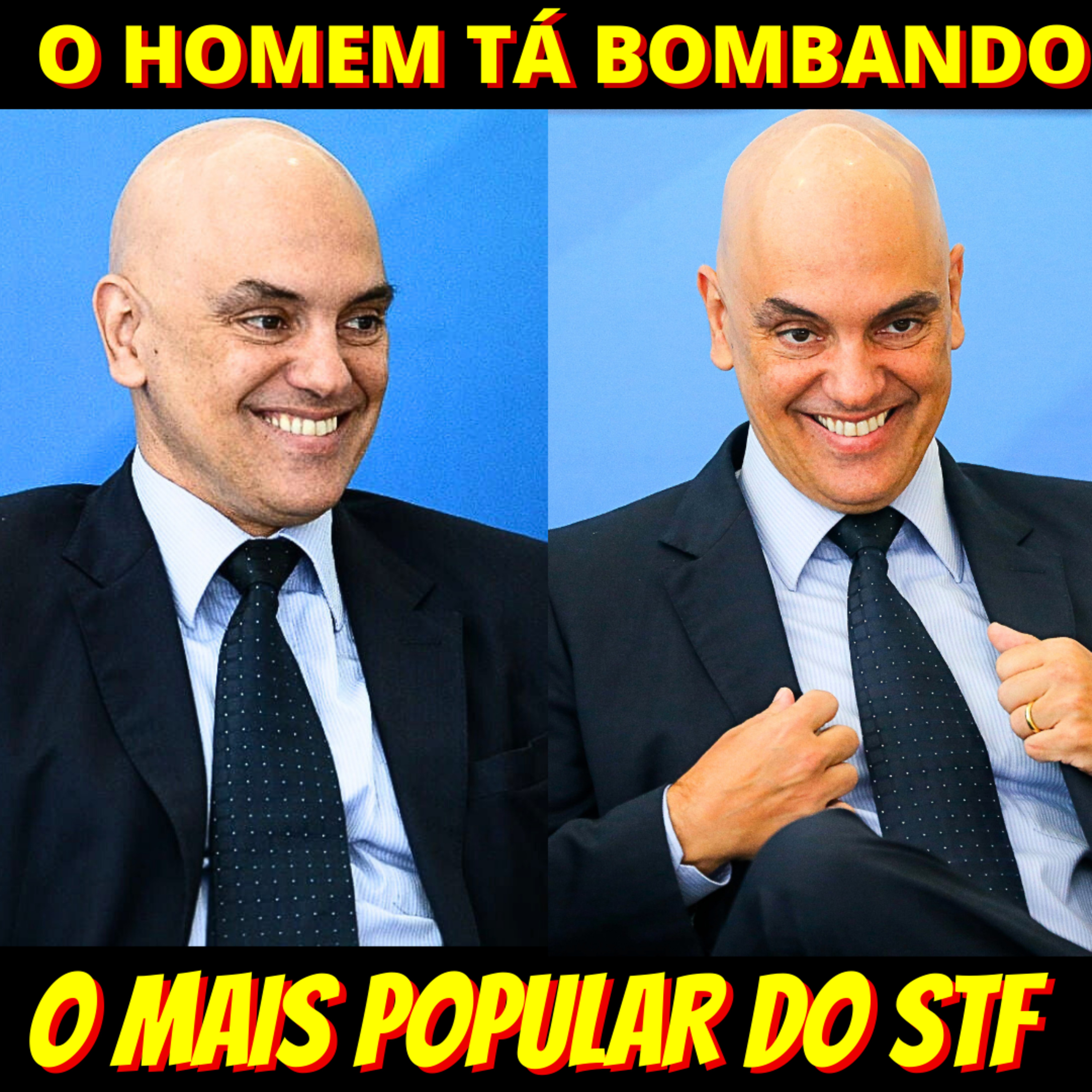 COMO QUE DERRUBA? Para Datafolha, Xandão é o Ministro mais popular do STF episode artwork