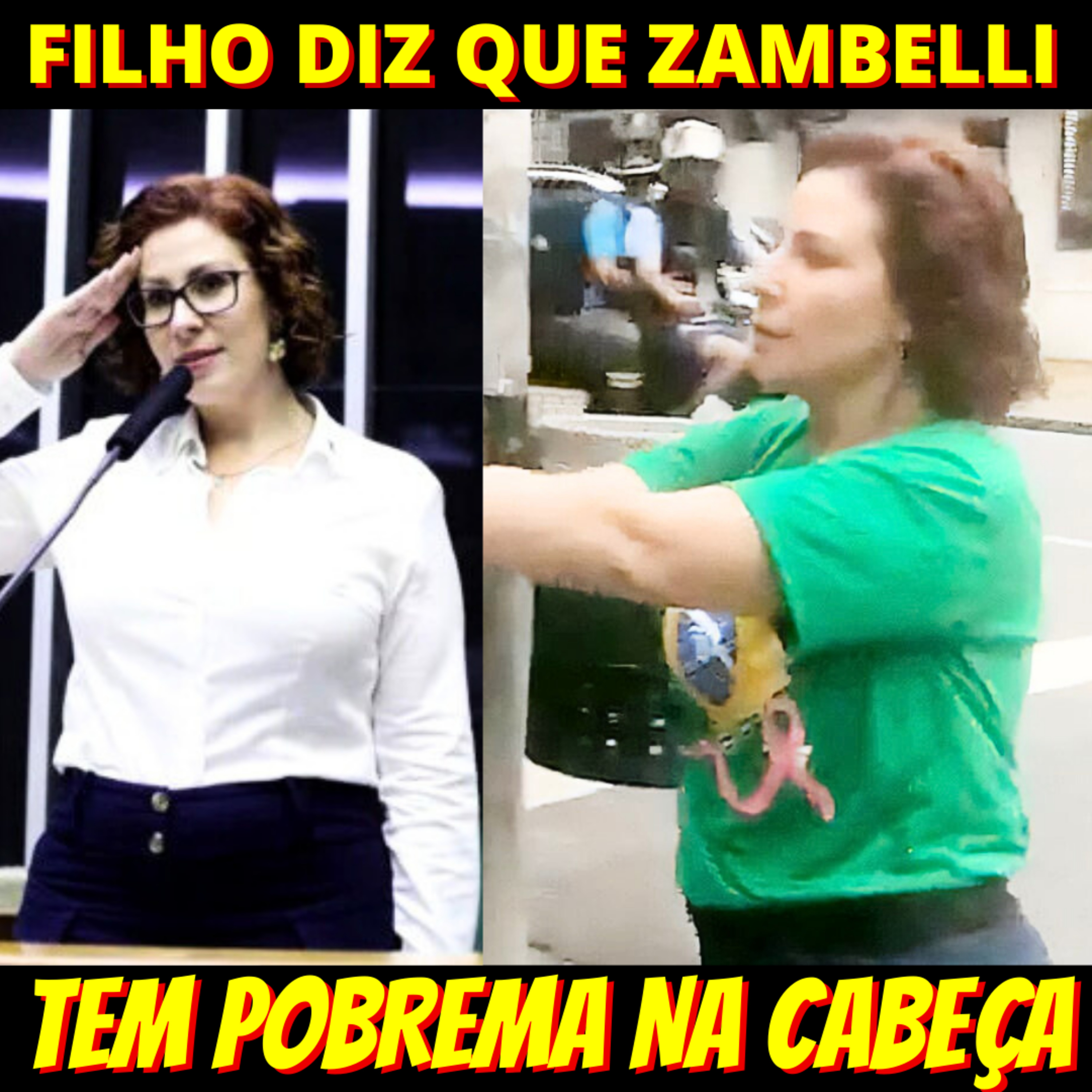 Filho de Zambelli diz que mãe tem síndromes e cobra direitos humanos episode artwork