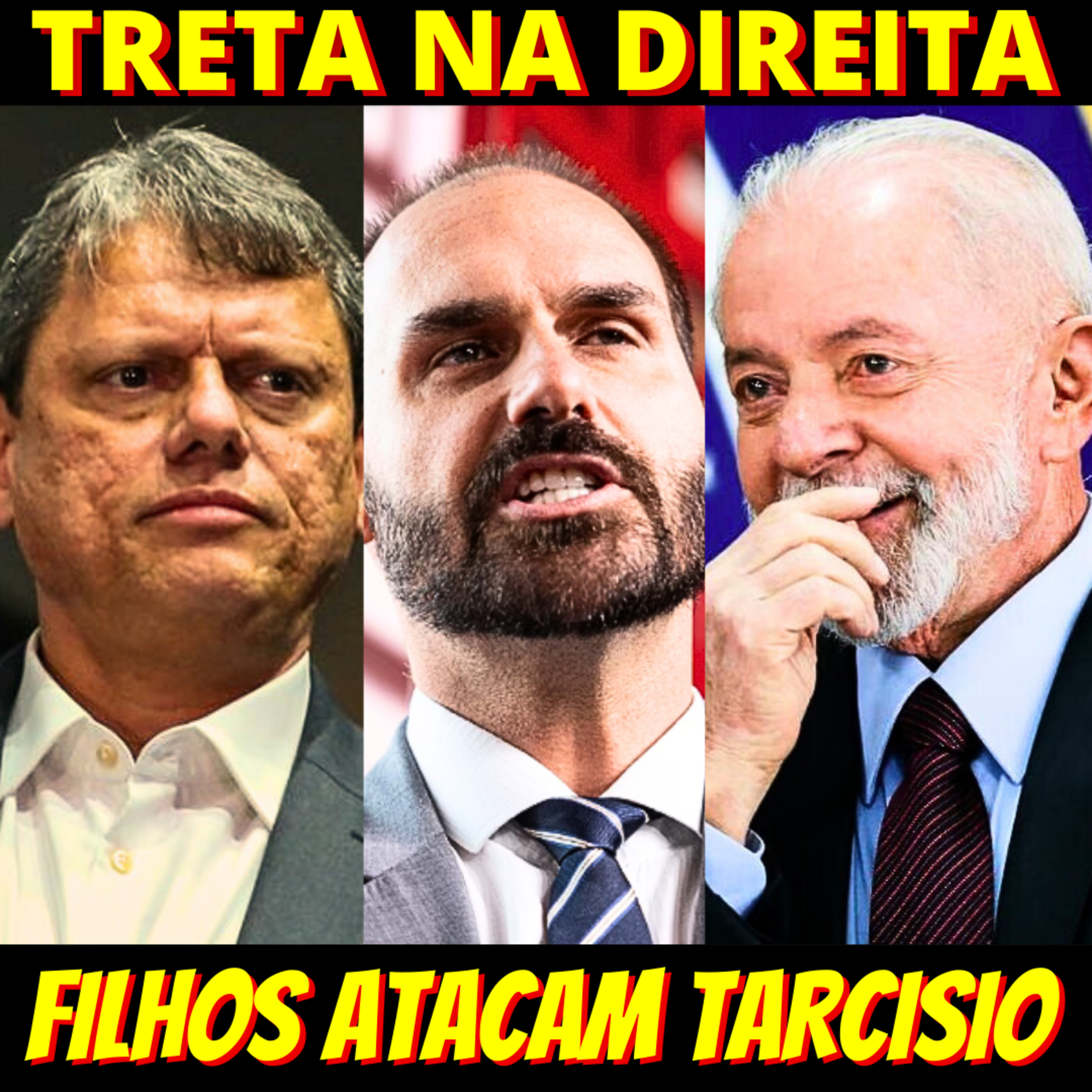 Filhos de Bolsonaro atacam para frear 'voo presidencial antecipado' de Tarcísio episode artwork