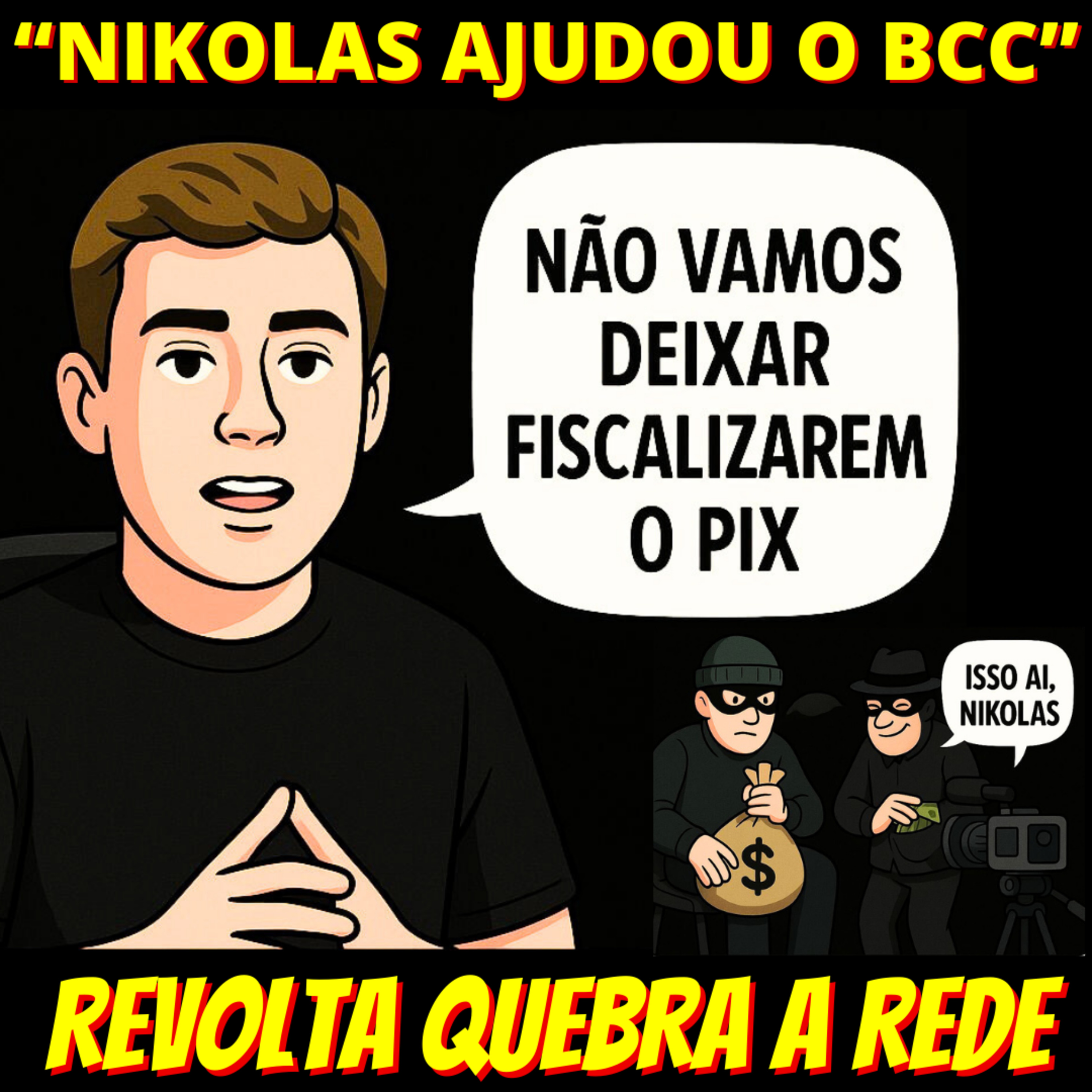 Expressão ‘Nikolas ajudou o PCC’ ganha força nas redes após megaoperação da PF episode artwork