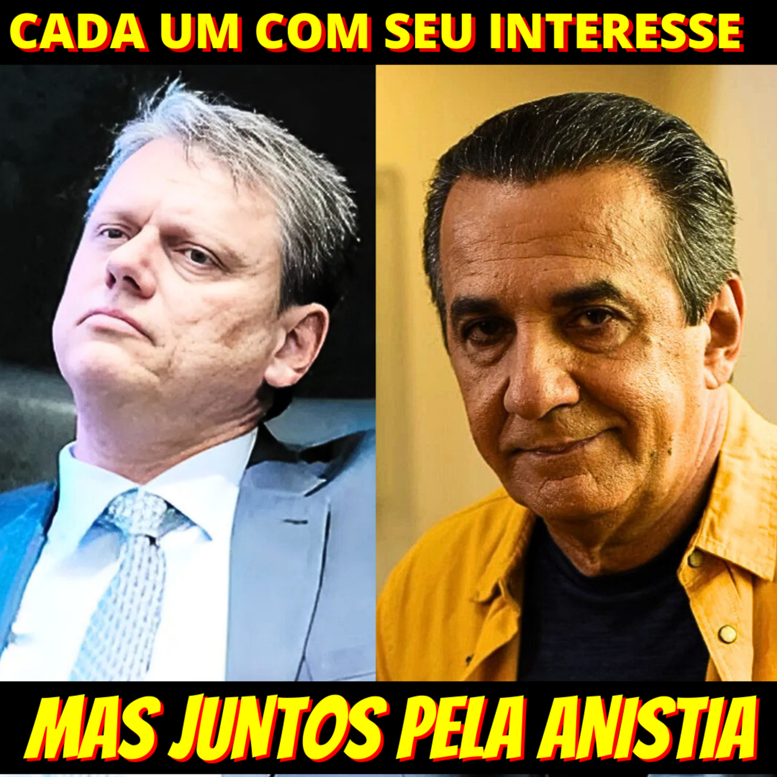 Tarcísio e Malafaia não se bicam, mas estão unidos pela anistia. Por que será? episode artwork